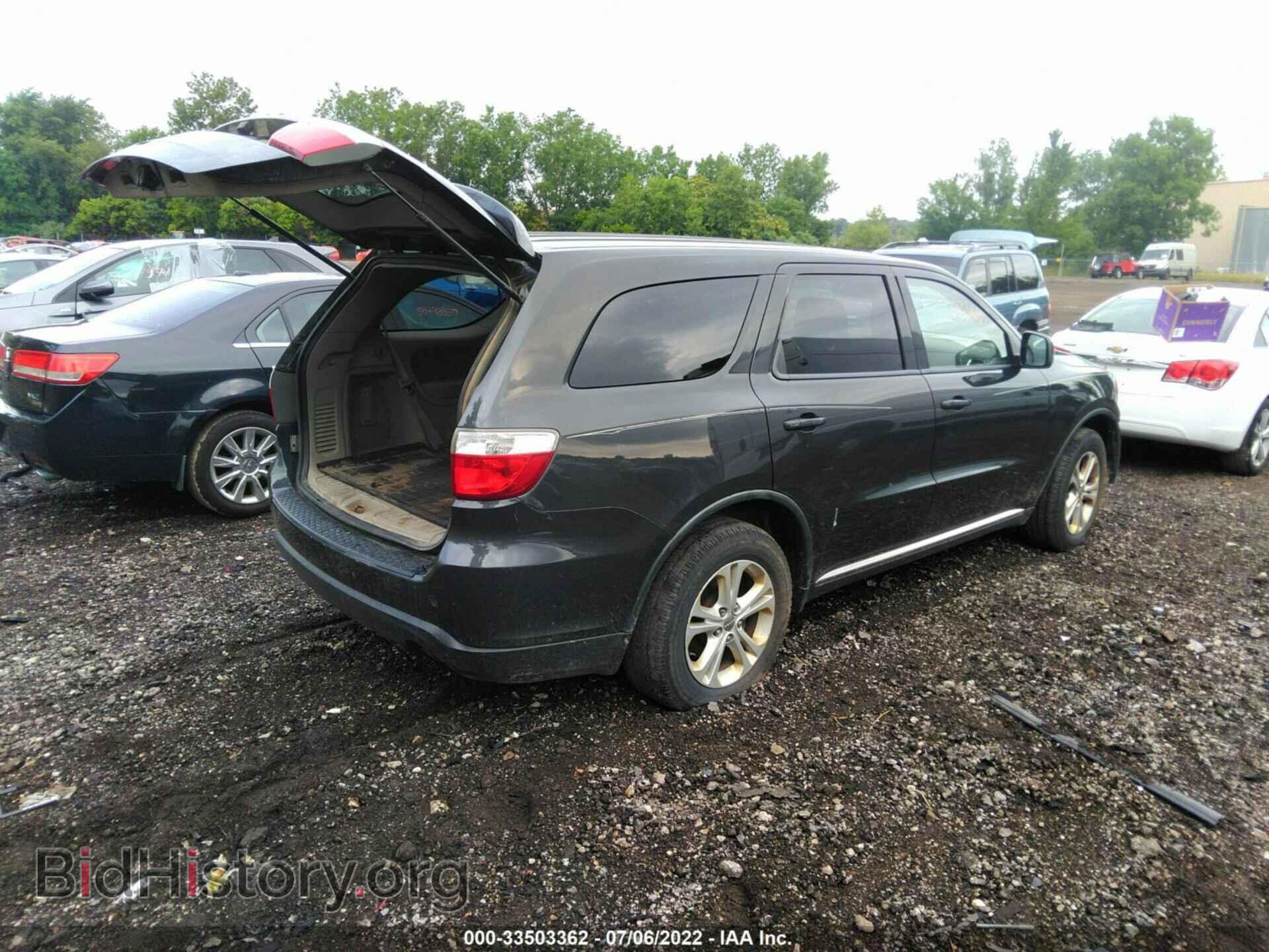 2011 DODGE DURANGO - VIN: 1D4RE2GG2BC668118 - Фото 4