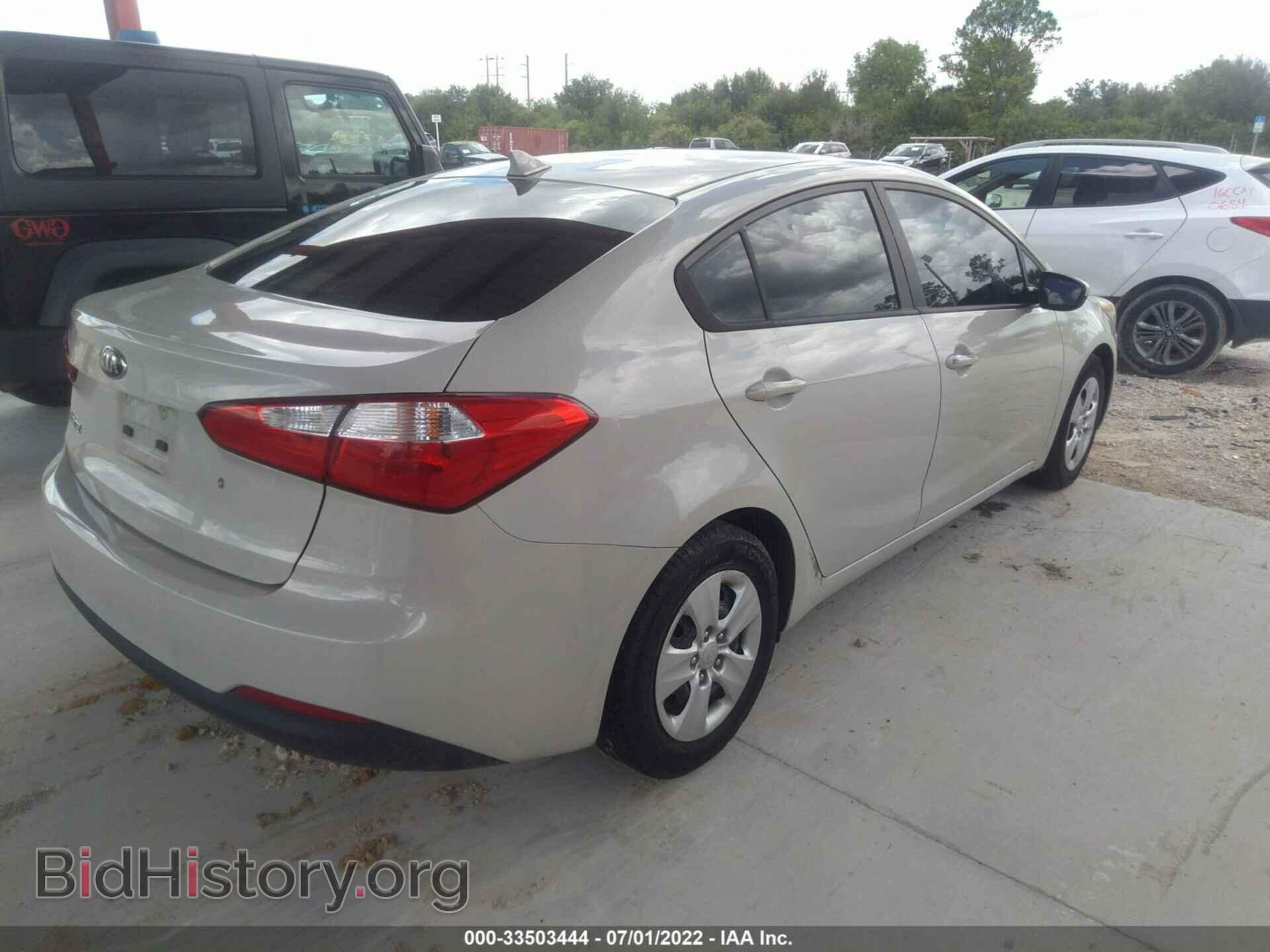 2015 KIA FORTE - VIN: KNAFK4A65F5404712 - Фото 4