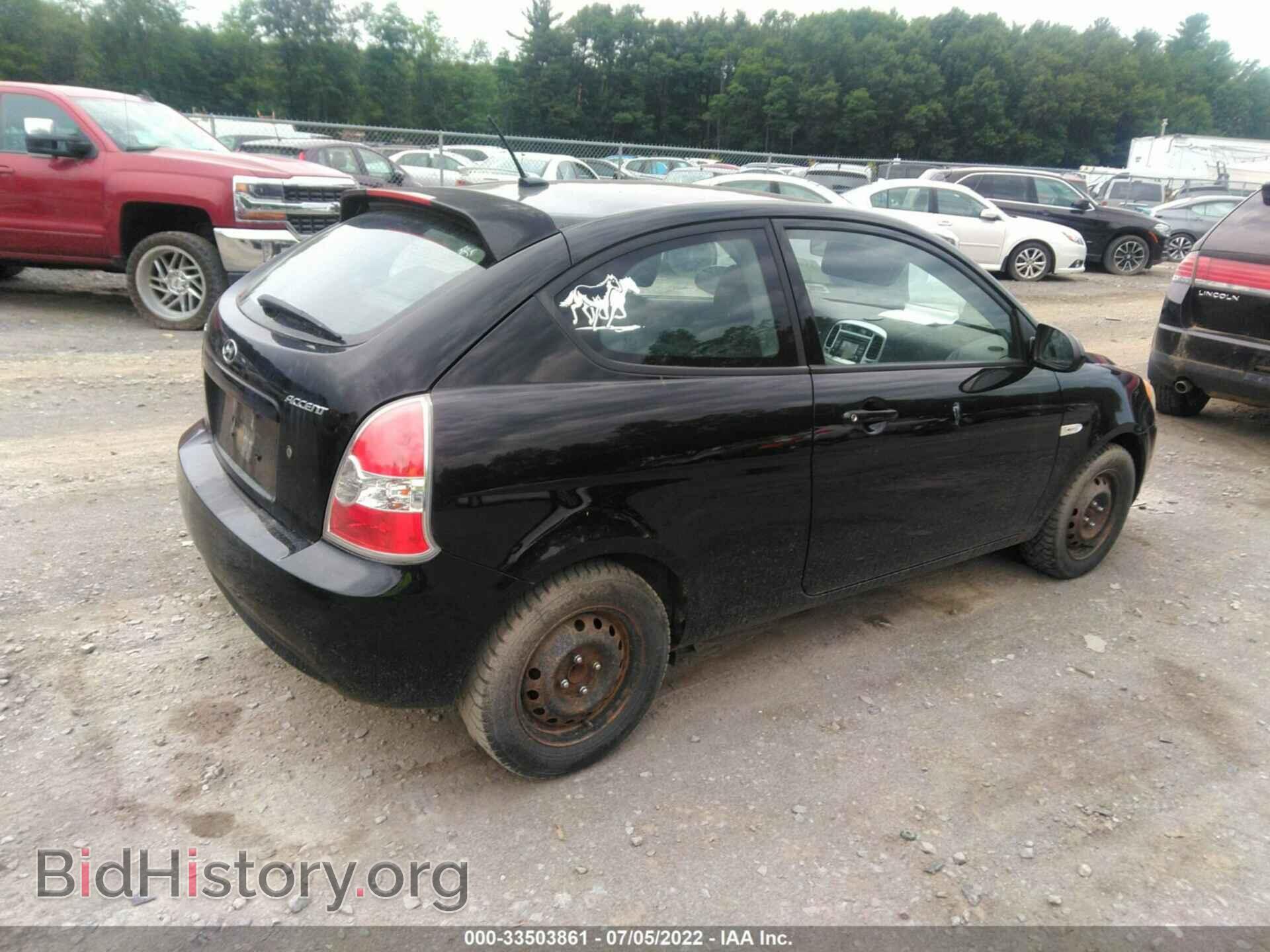 2008 HYUNDAI ACCENT - VIN: KMHCN36C48U088908 - Фото 4