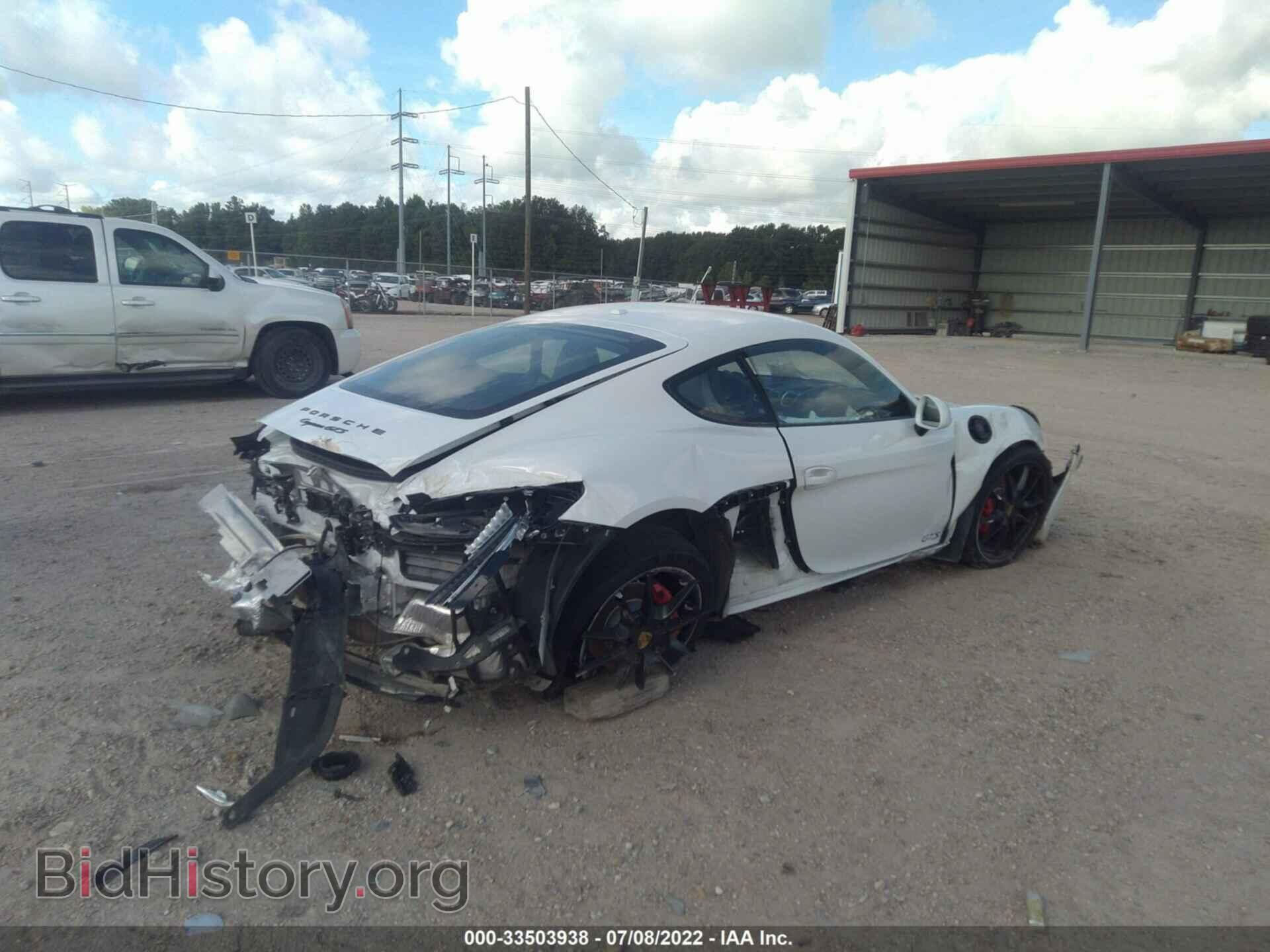2016 PORSCHE CAYMAN - VIN: WP0AB2A87GK186505 - Фото 4
