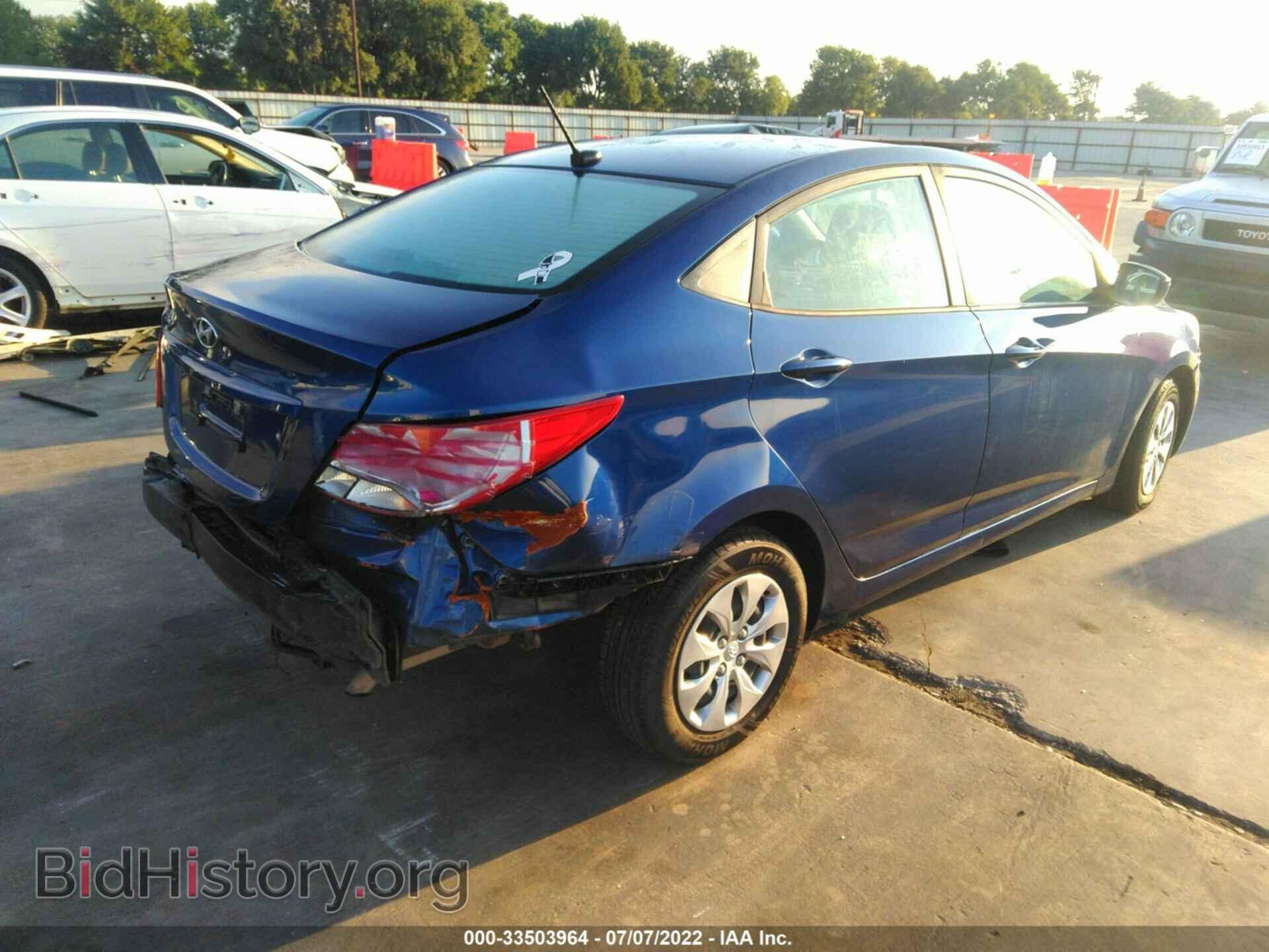 2017 HYUNDAI ACCENT - VIN: KMHCT4AE5HU294405 - Фото 4