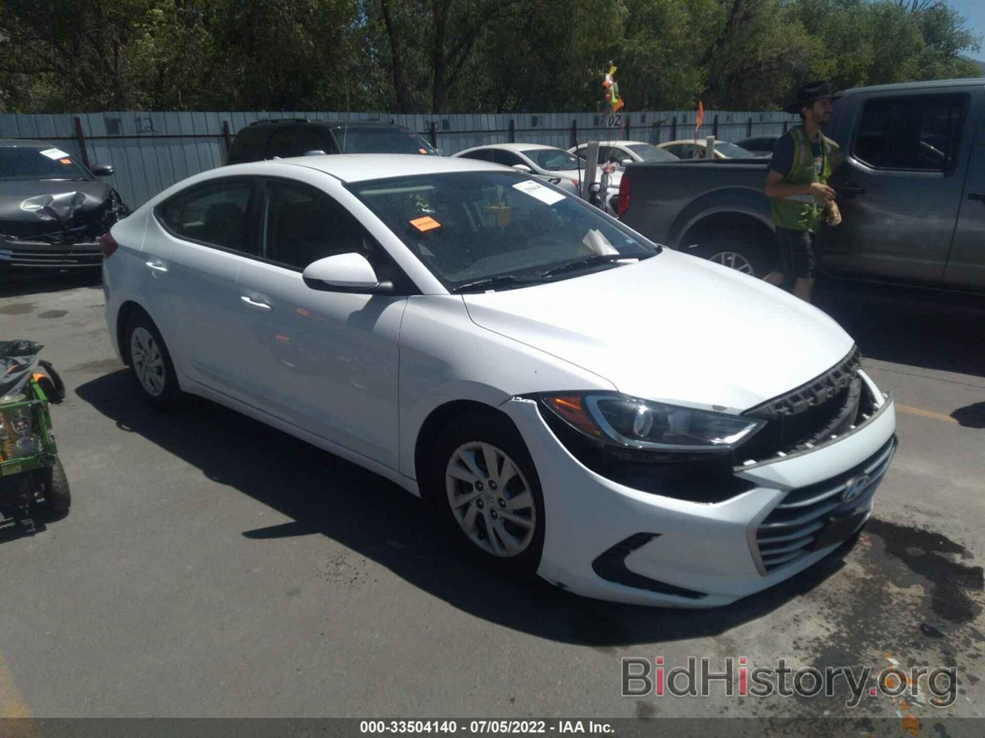 Photo 5NPD74LF7HH201591 - HYUNDAI ELANTRA 2017