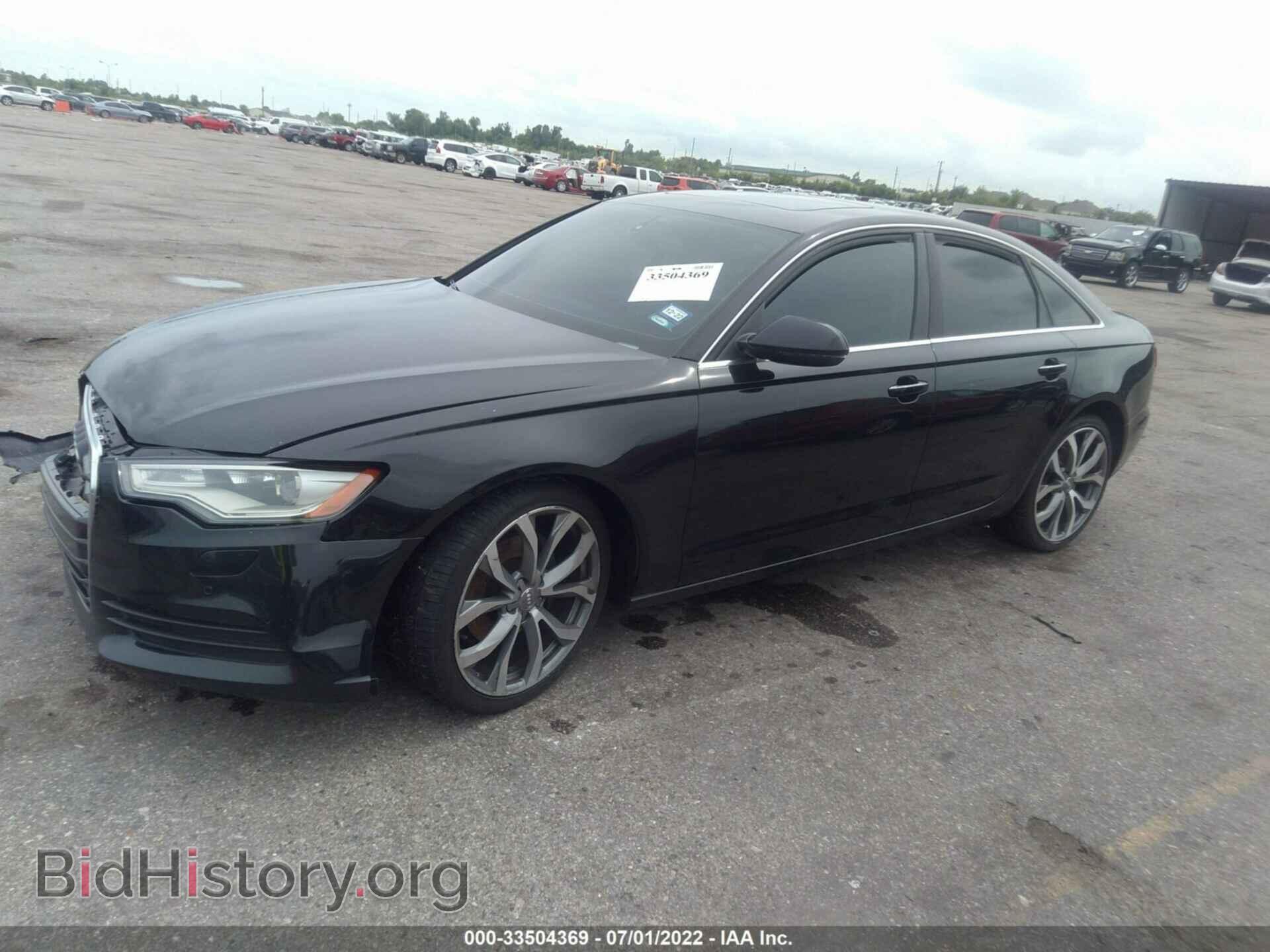 2013 AUDI A6 - VIN: WAUGFAFC3DN035836 - Фото 2