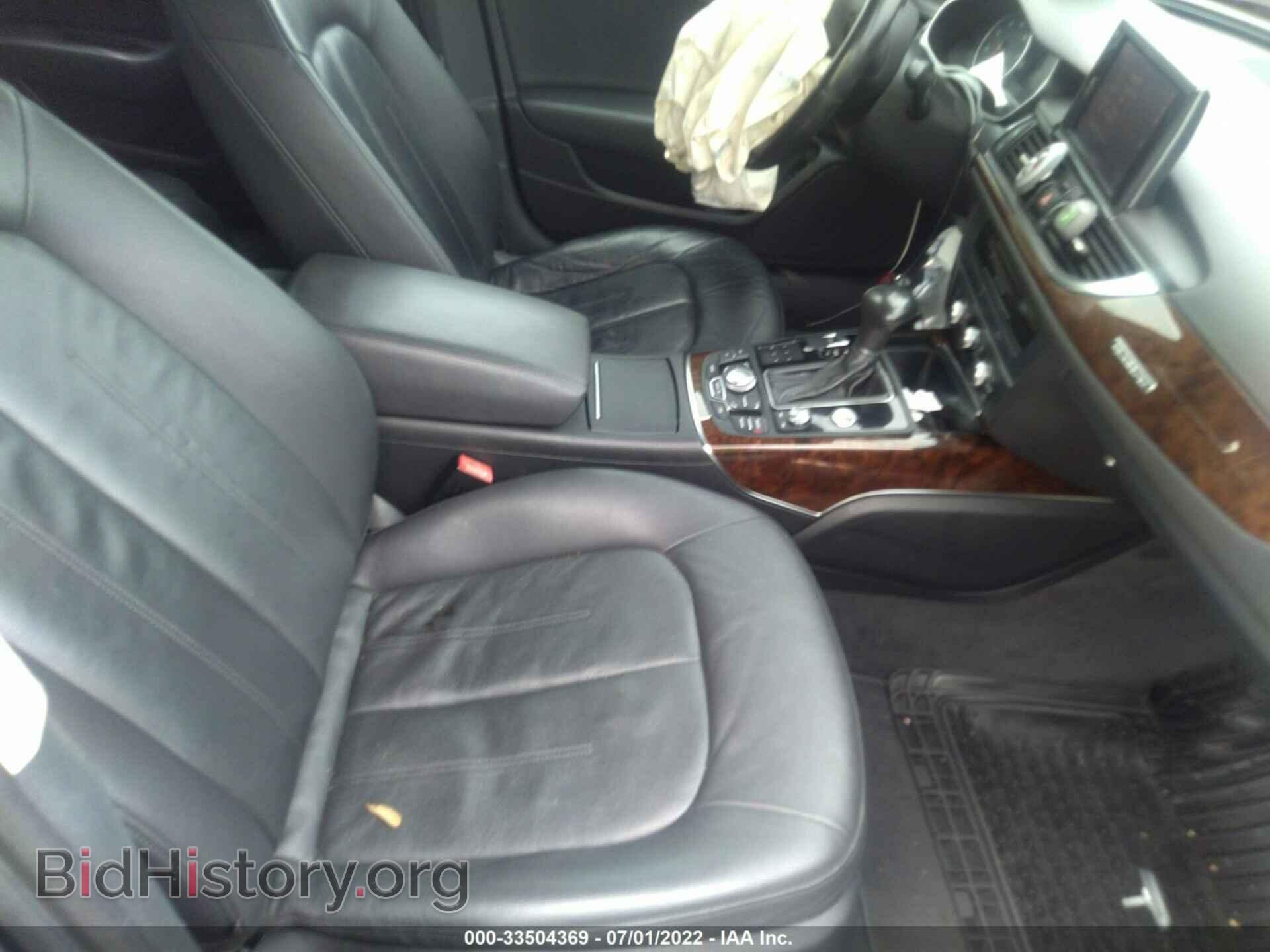2013 AUDI A6 - VIN: WAUGFAFC3DN035836 - Фото 5