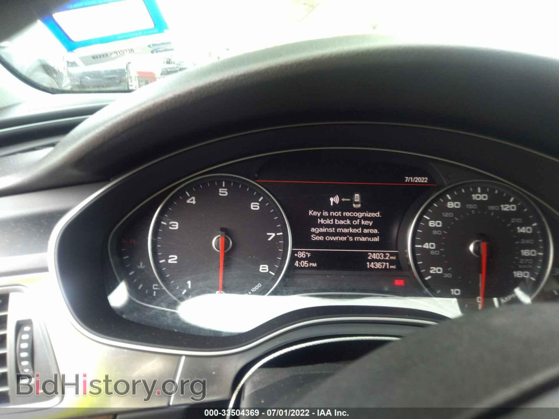 2013 AUDI A6 - VIN: WAUGFAFC3DN035836 - Фото 7