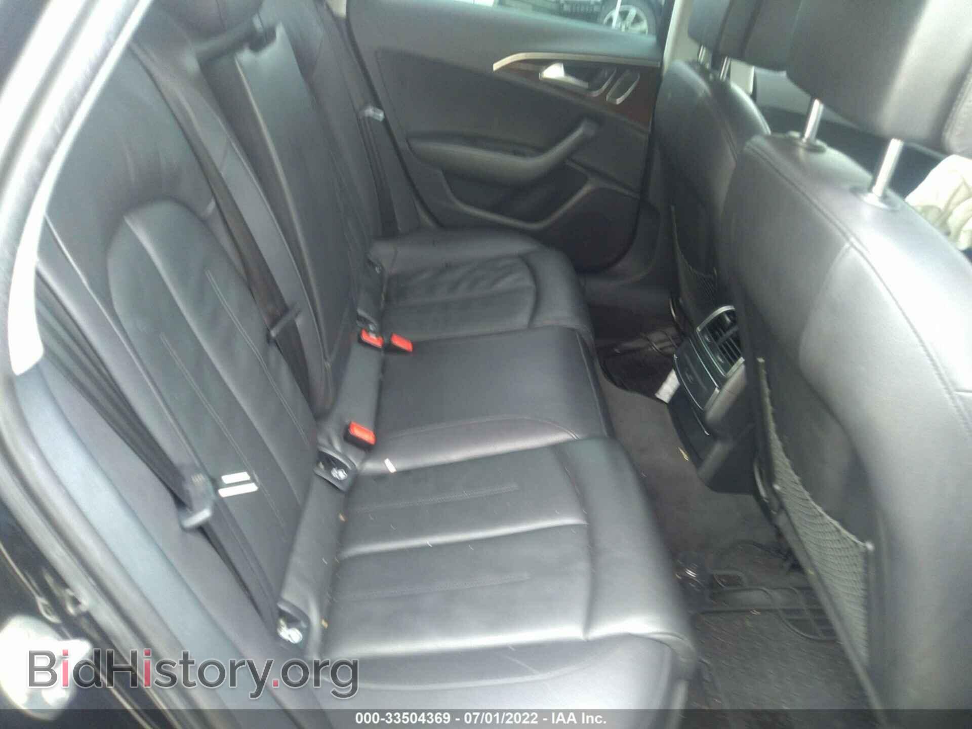 2013 AUDI A6 - VIN: WAUGFAFC3DN035836 - Фото 8