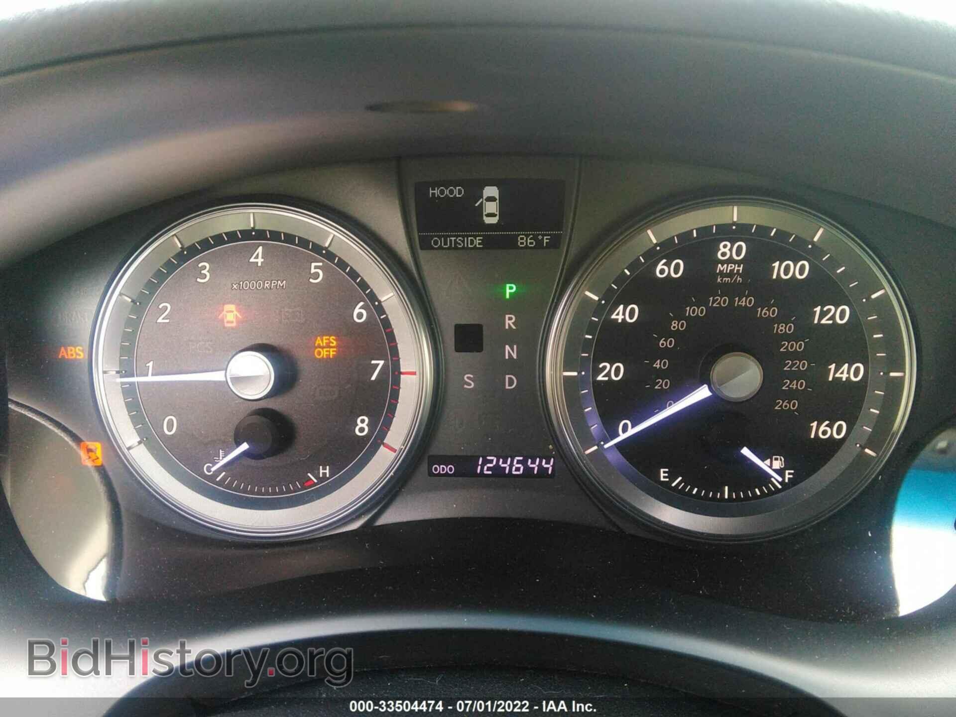 2011 LEXUS ES 350 - VIN: JTHBK1EG3B2443473 - Фото 7