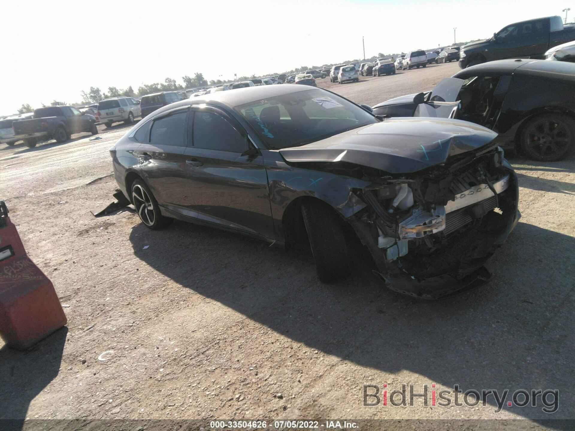 Photo 1HGCV1F38KA125557 - HONDA ACCORD SEDAN 2019