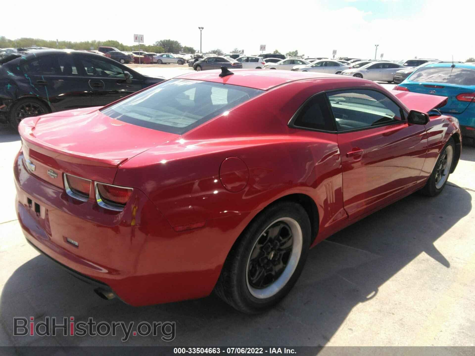 2013 CHEVROLET CAMARO - VIN: 2G1FA1E32D9210359 - Фото 4