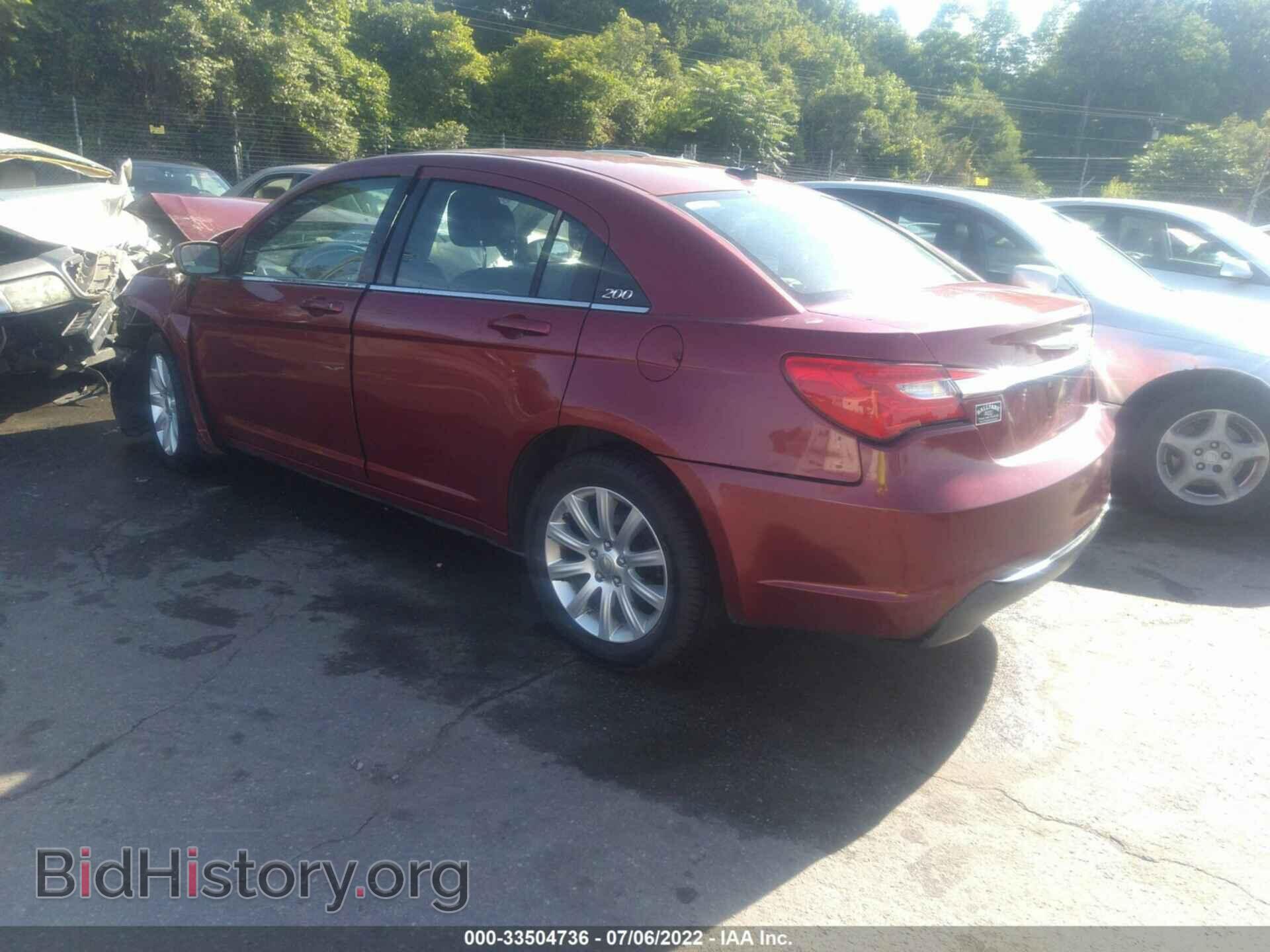 2012 CHRYSLER 200 - VIN: 1C3CCBBB4CN124881 - Фото 3