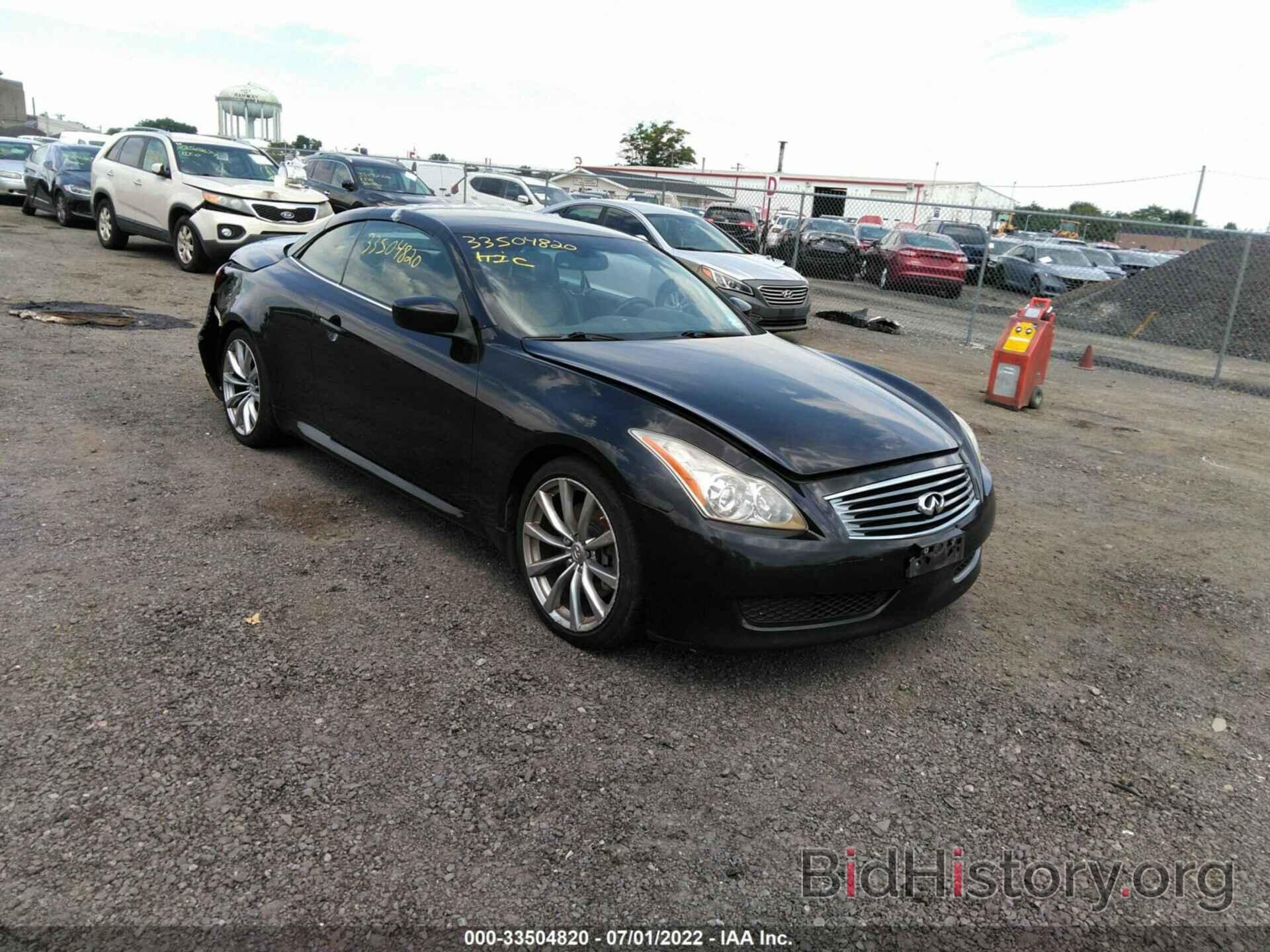 Photo JNKCV66EX9M725114 - INFINITI G37 CONVERTIBLE 2009