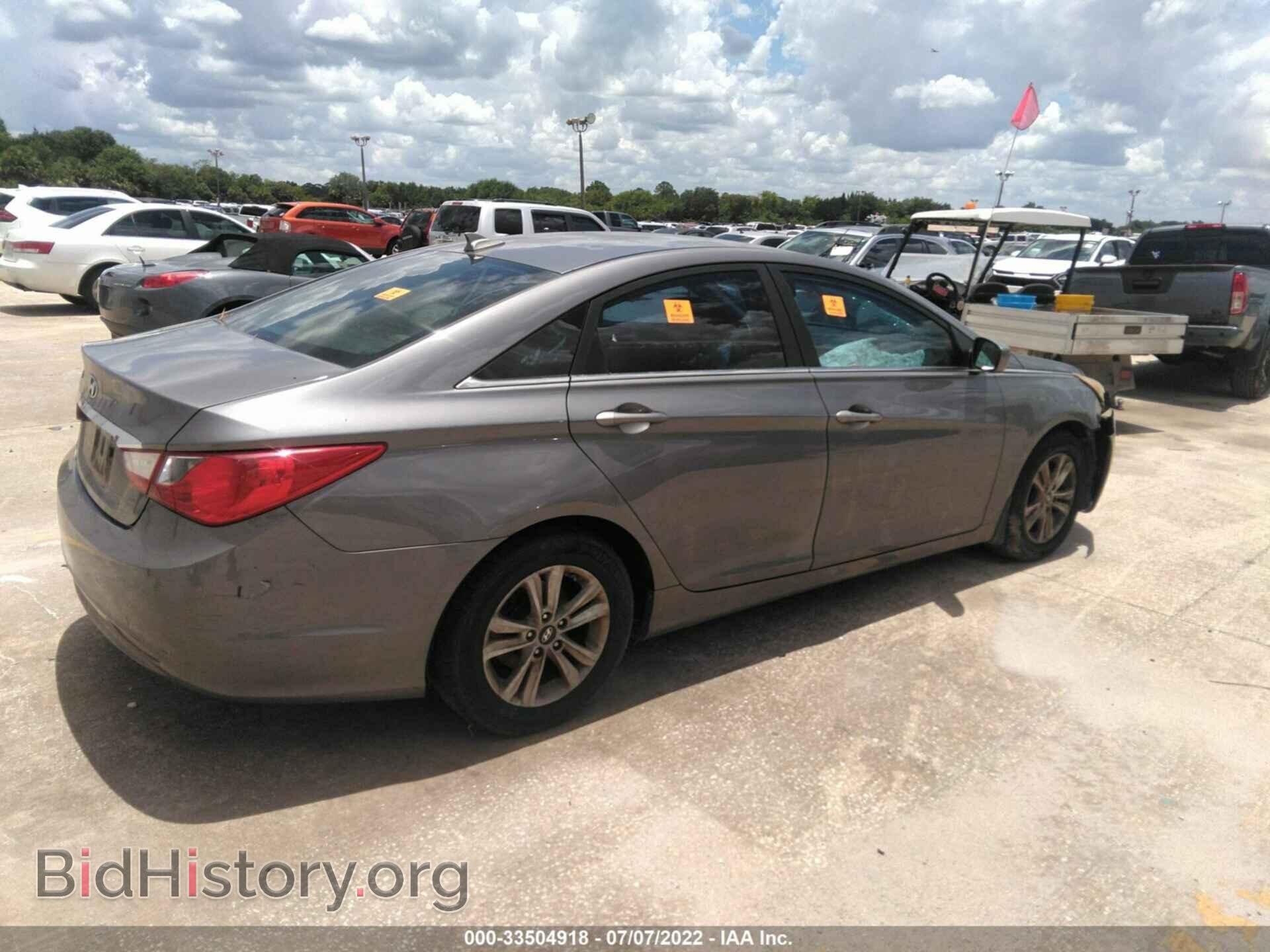 2013 HYUNDAI SONATA - VIN: 5NPEB4AC6DH593839 - Фото 4