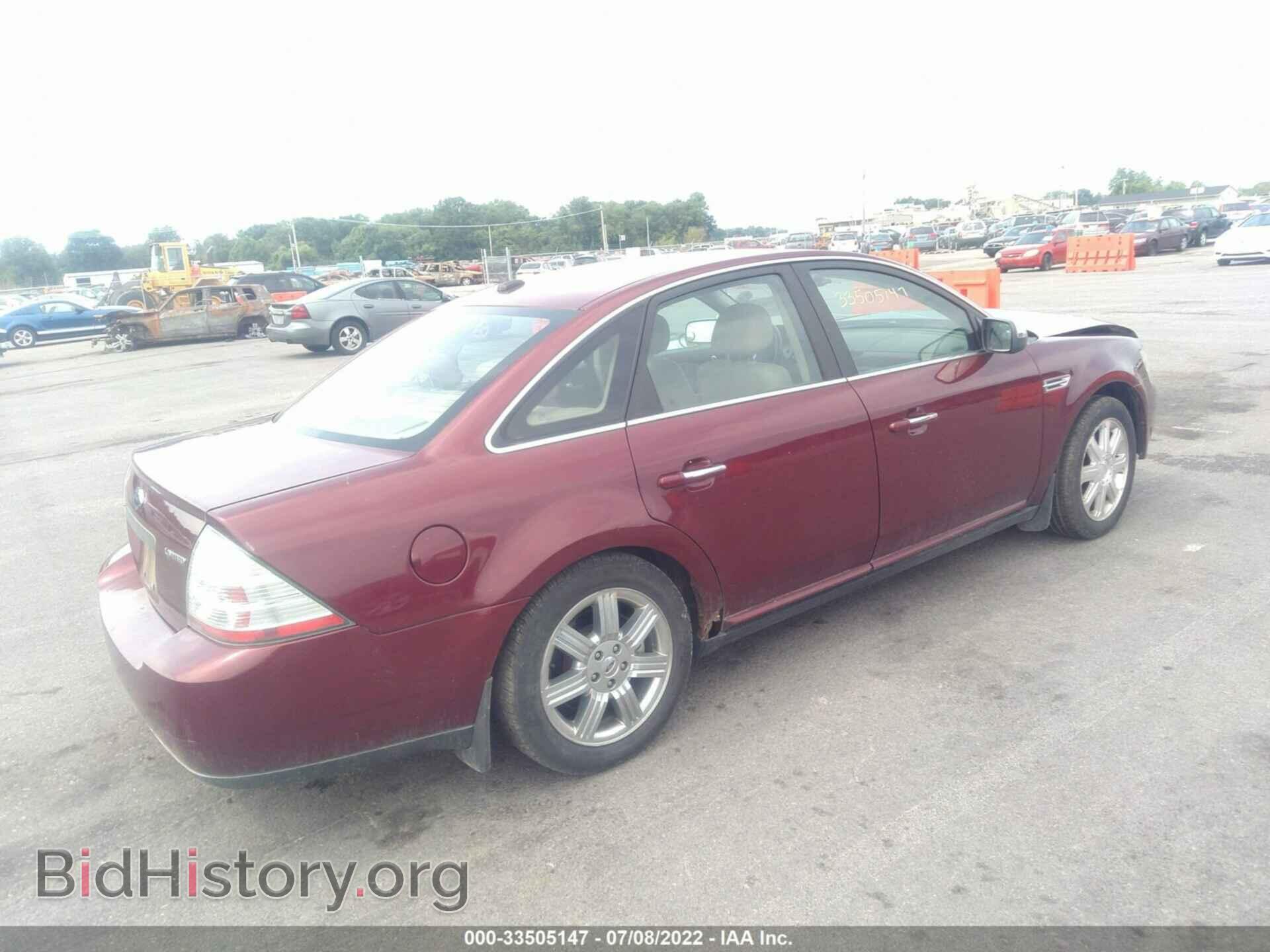 2008 FORD TAURUS - VIN: 1FAHP25W88G177363 - Фото 4