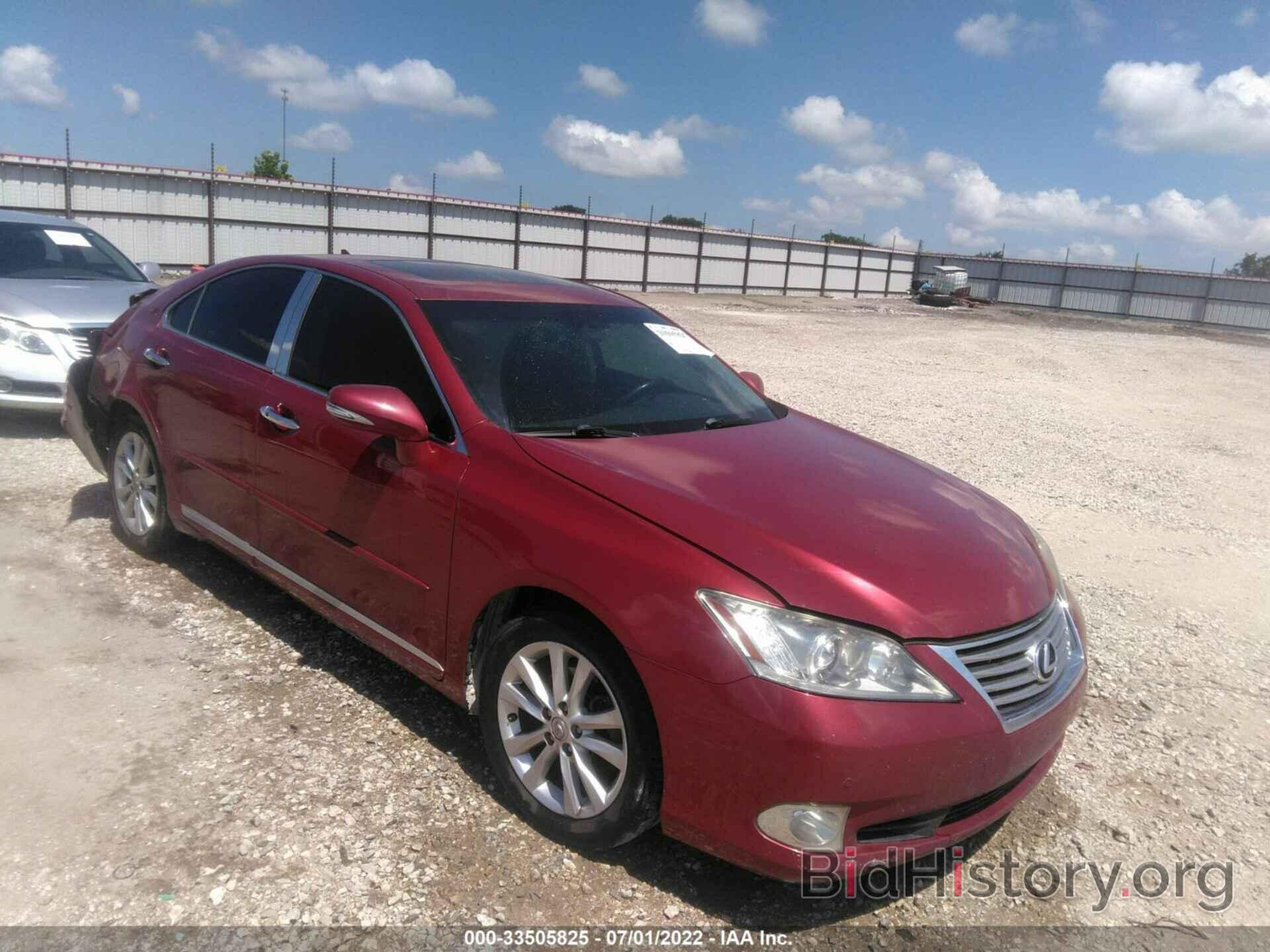 Photo JTHBK1EG1B2418295 - LEXUS ES 350 2011