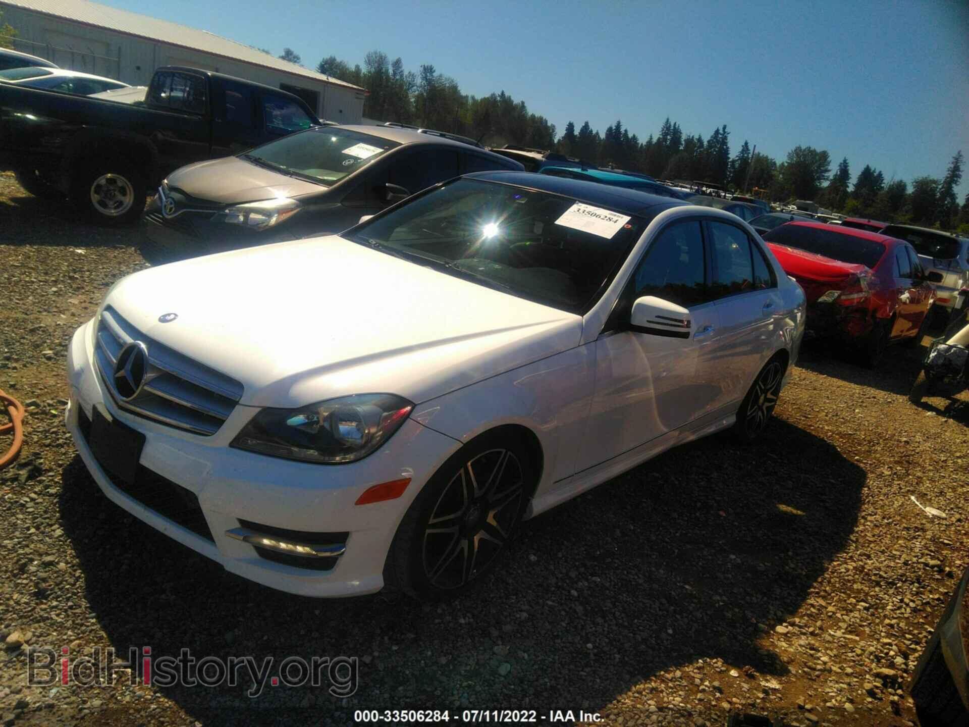 2013 MERCEDES-BENZ C-CLASS - VIN: WDDGF8AB3DR253381 - Фото 2