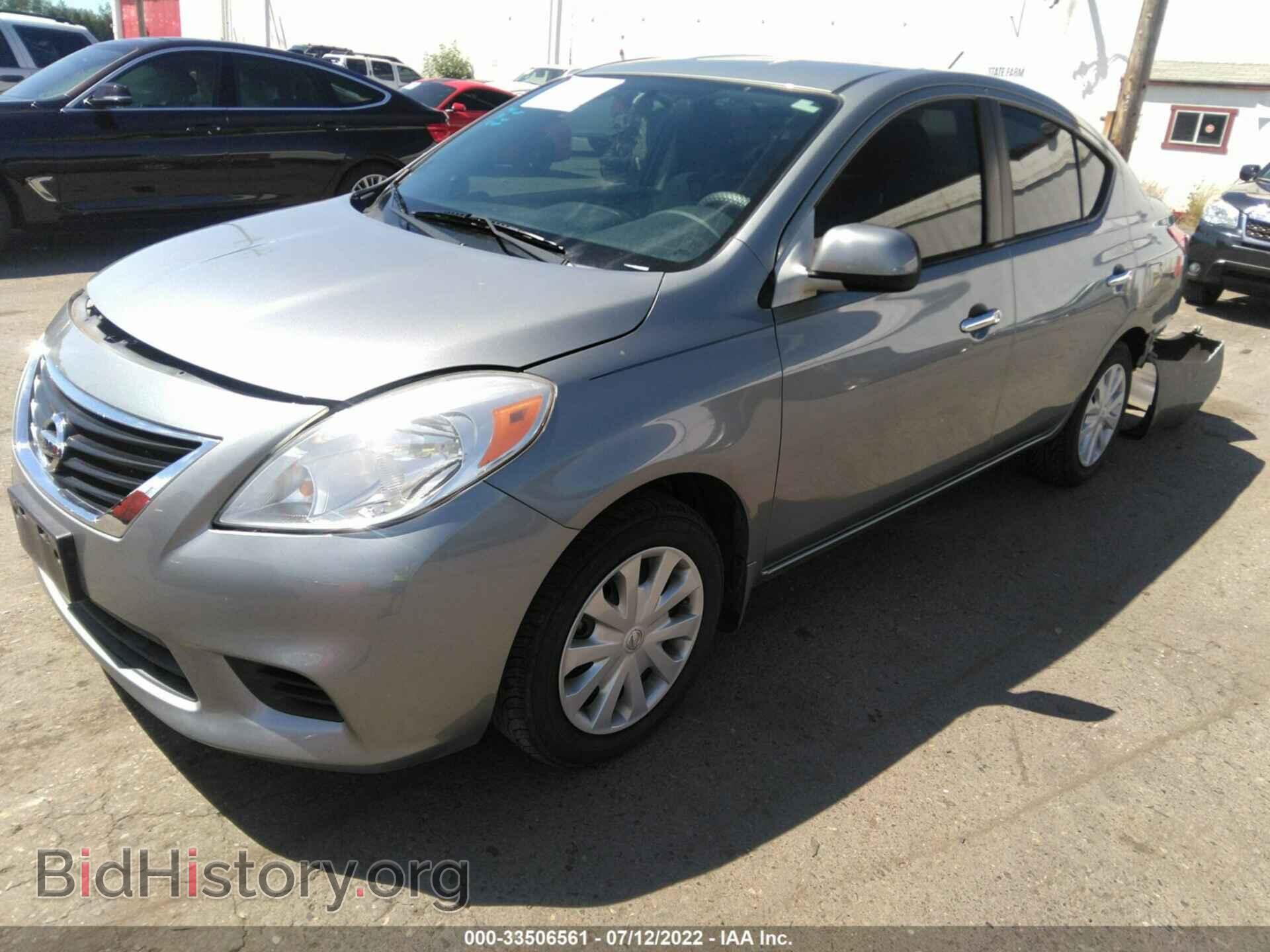 2012 NISSAN VERSA - VIN: 3N1CN7AP1CL902993 - Фото 2
