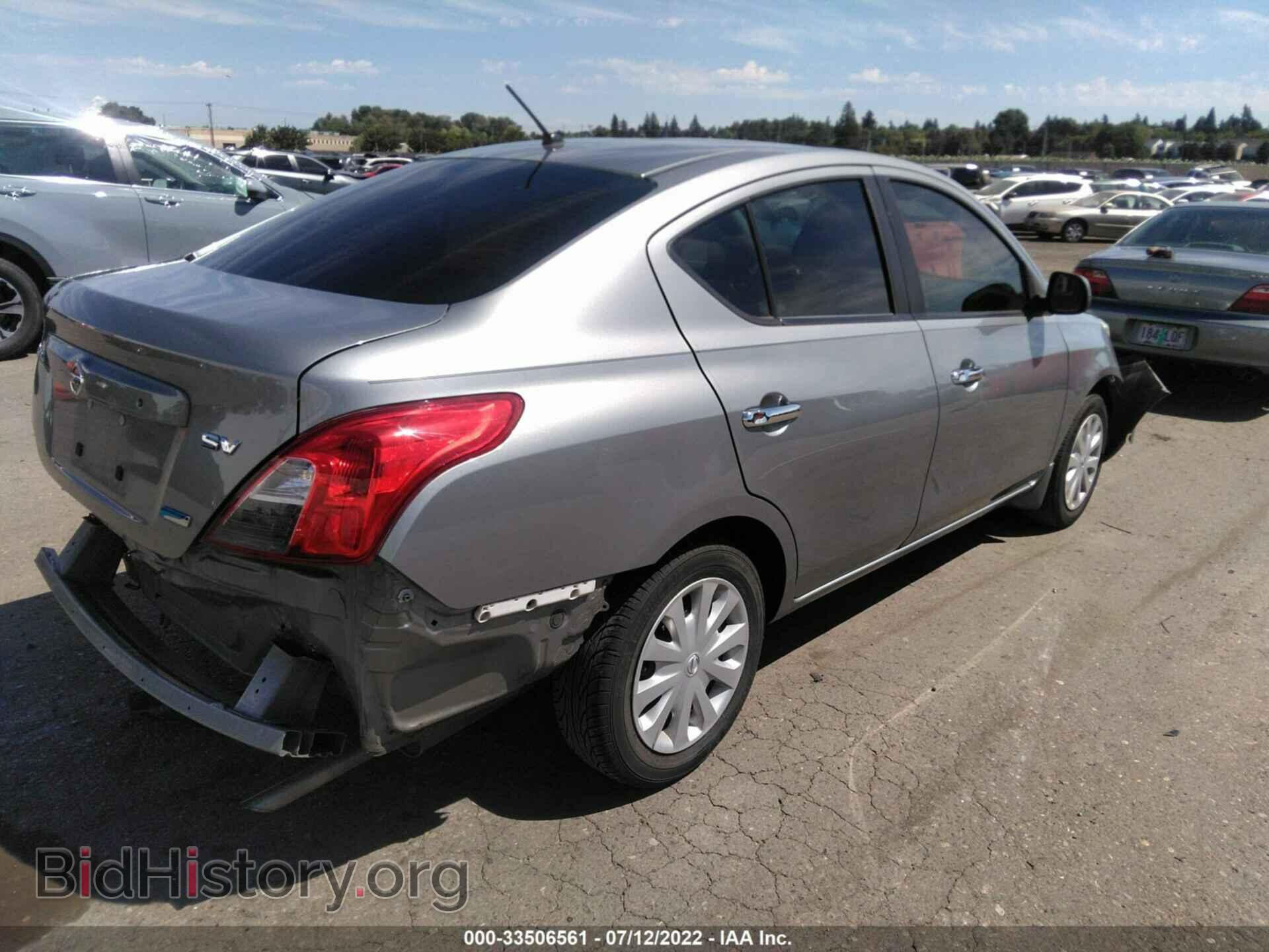 2012 NISSAN VERSA - VIN: 3N1CN7AP1CL902993 - Фото 4