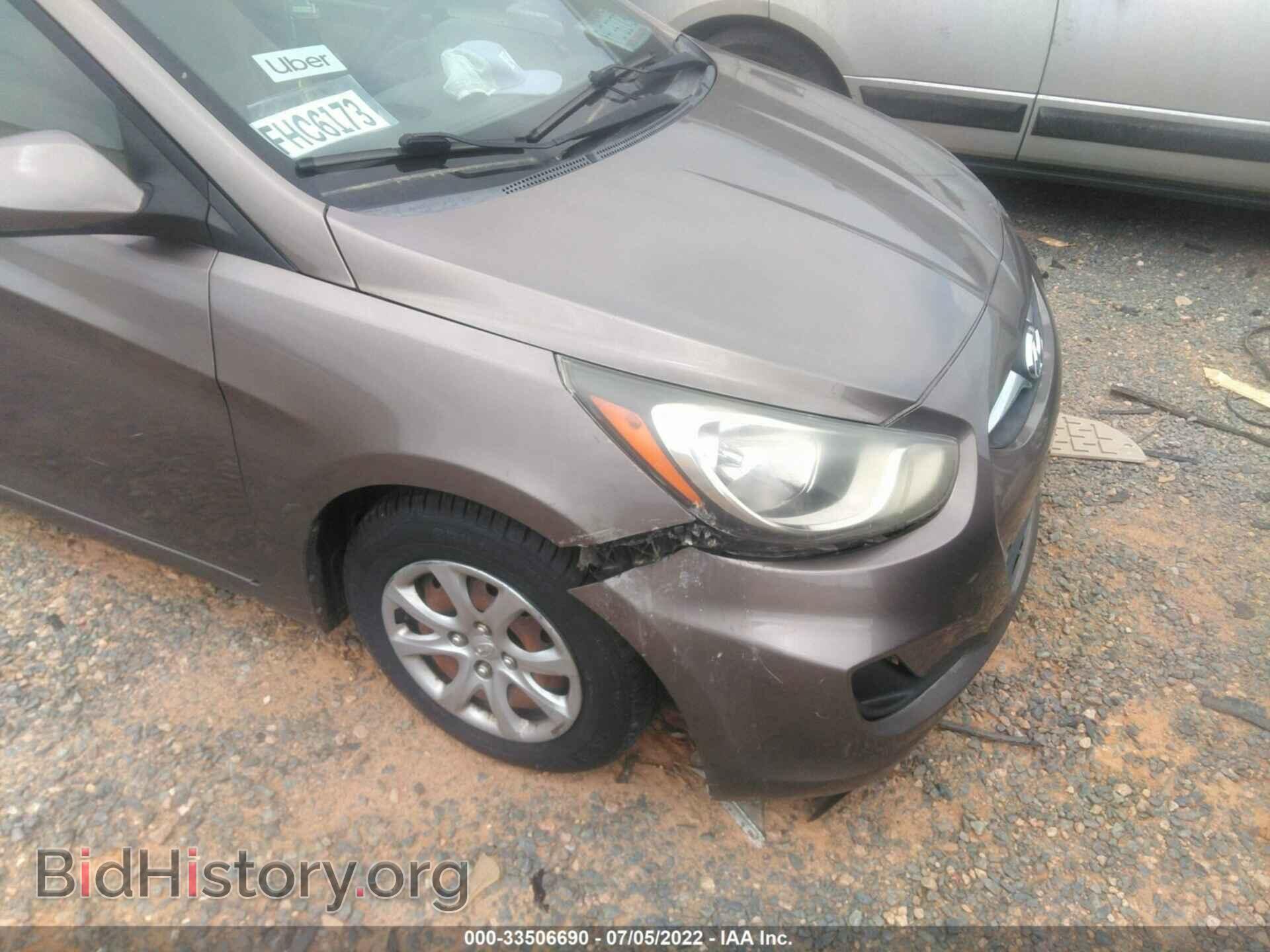 2013 HYUNDAI ACCENT - VIN: KMHCT4AE4DU503191 - Фото 6