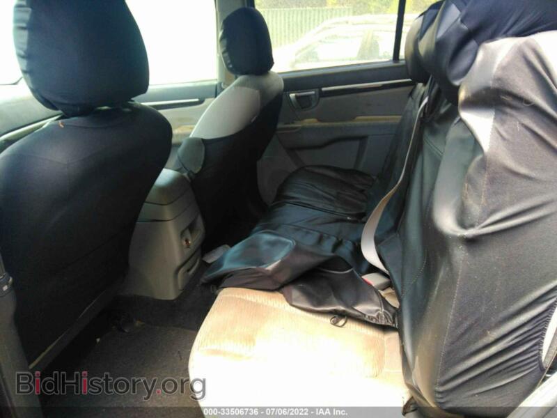 2008 Hyundai SANTA FE (VIN 5NMSG13D38H190865) — photo 8 of 12