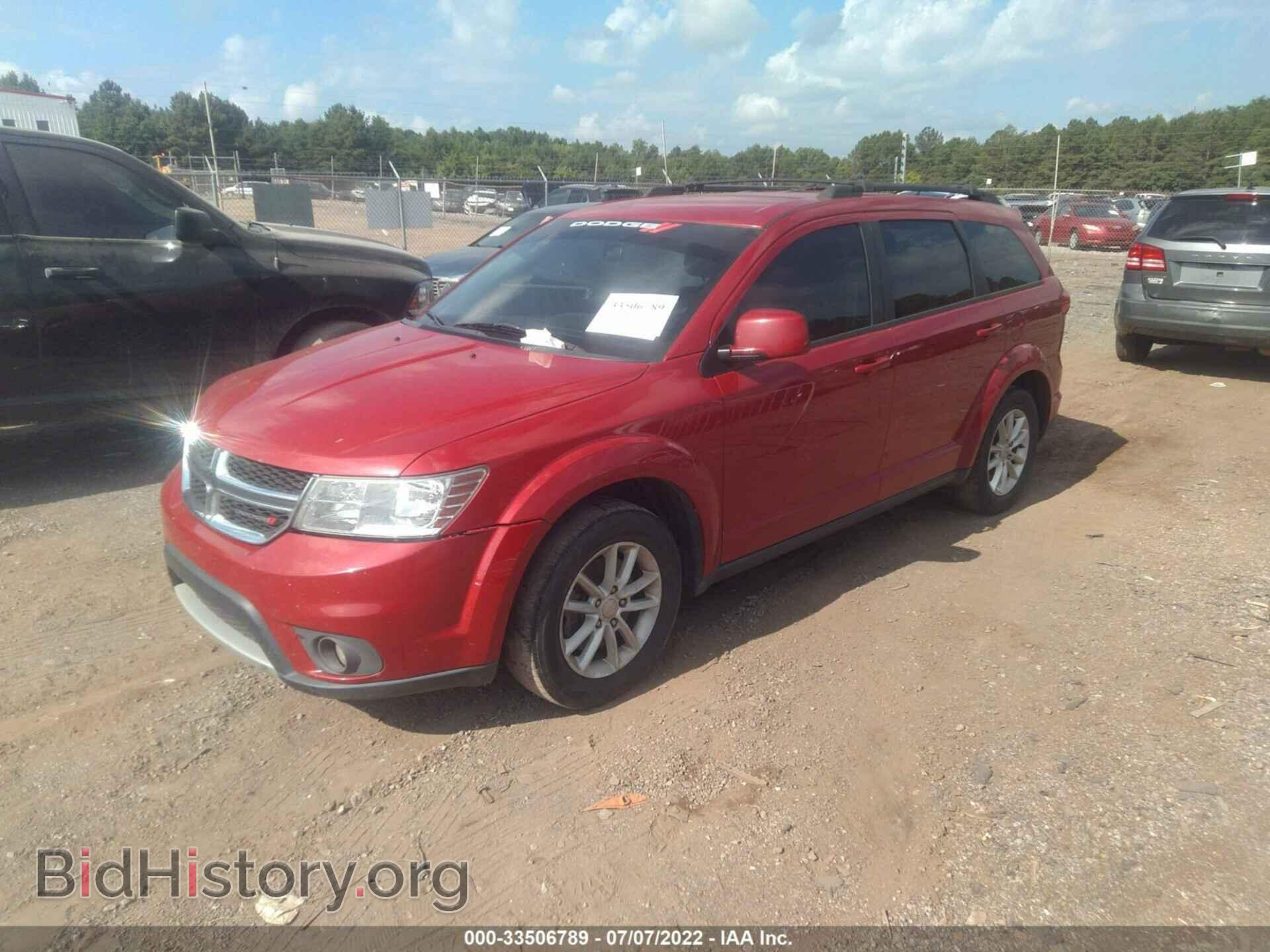 2016 DODGE JOURNEY - VIN: 3C4PDCBB3GT225206 - Фото 2