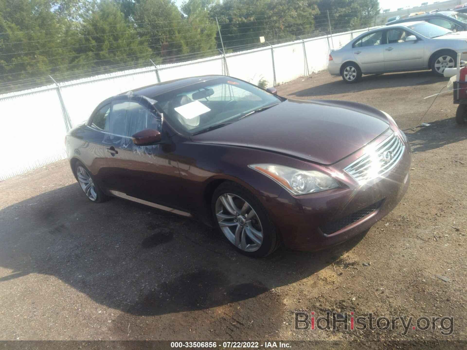 Photo JN1CV6FE5AM354338 - INFINITI G37 CONVERTIBLE 2010