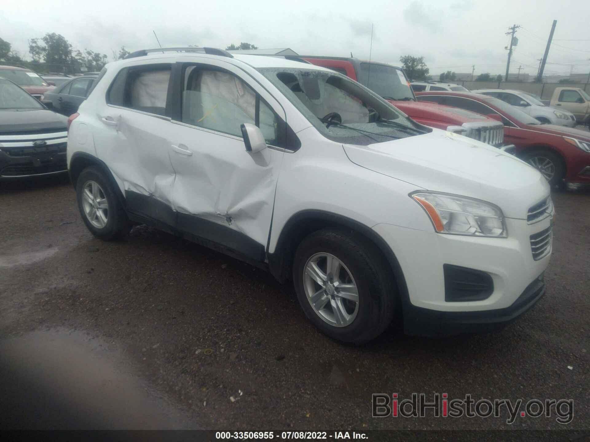 Фотография KL7CJLSB3GB654075 - CHEVROLET TRAX 2016