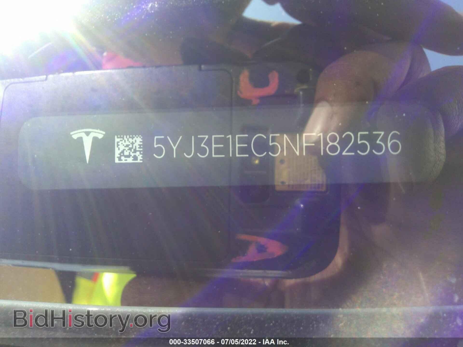 2022 TESLA MODEL 3 - VIN: 5YJ3E1EC5NF182536 - Photo 9