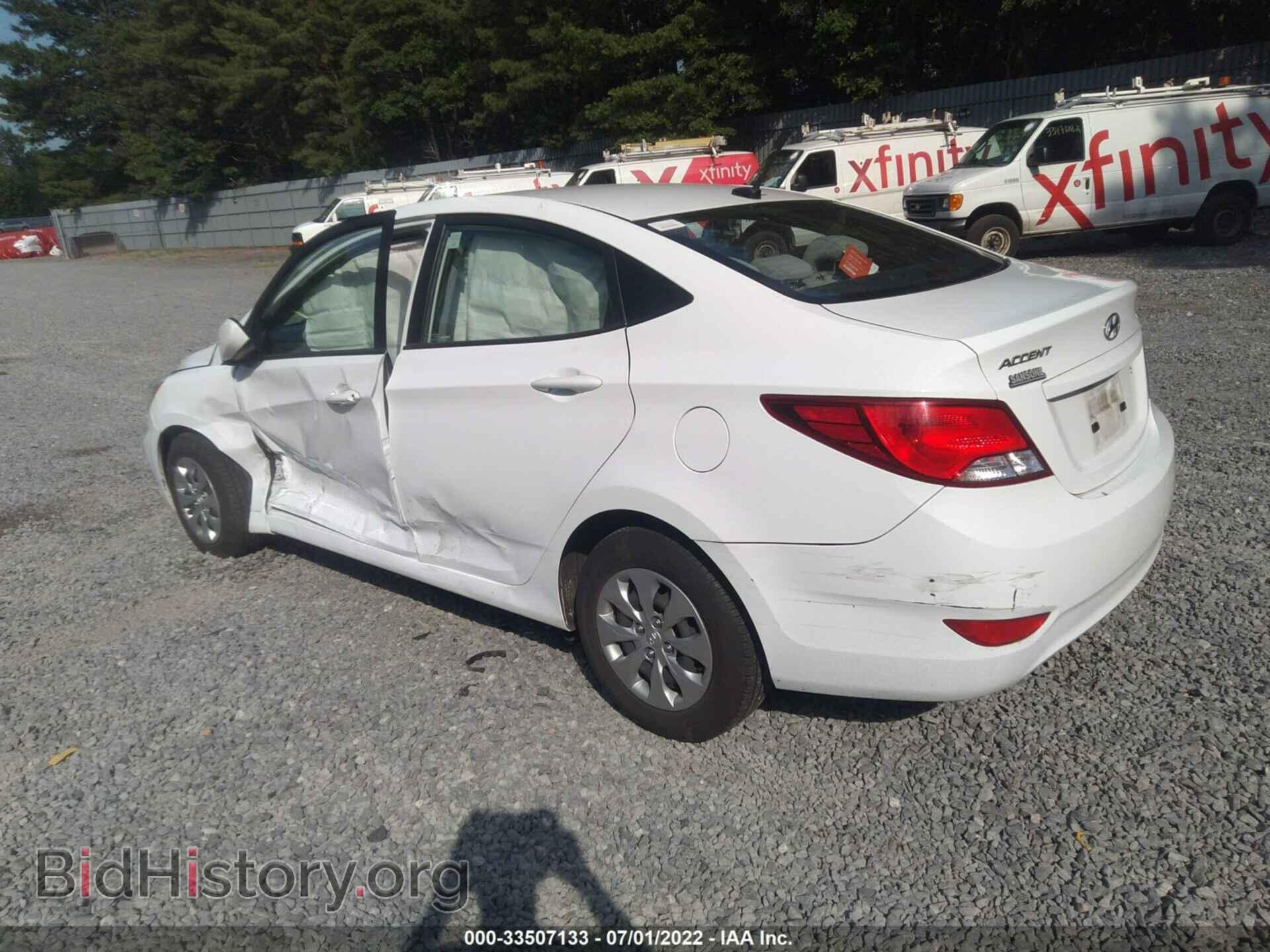 2017 HYUNDAI ACCENT - VIN: KMHCT4AE2HU276055 - Фото 3