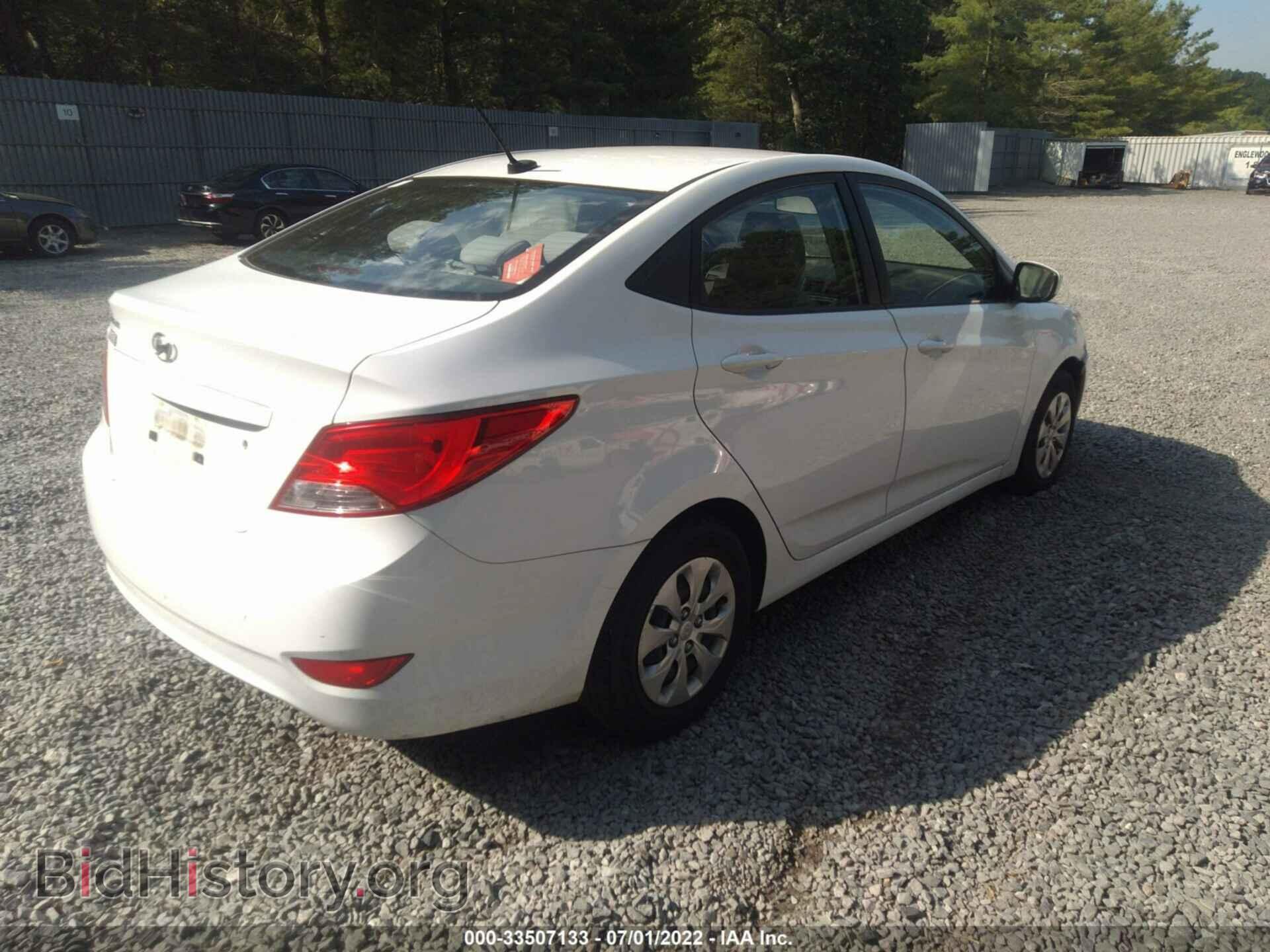 2017 HYUNDAI ACCENT - VIN: KMHCT4AE2HU276055 - Фото 4