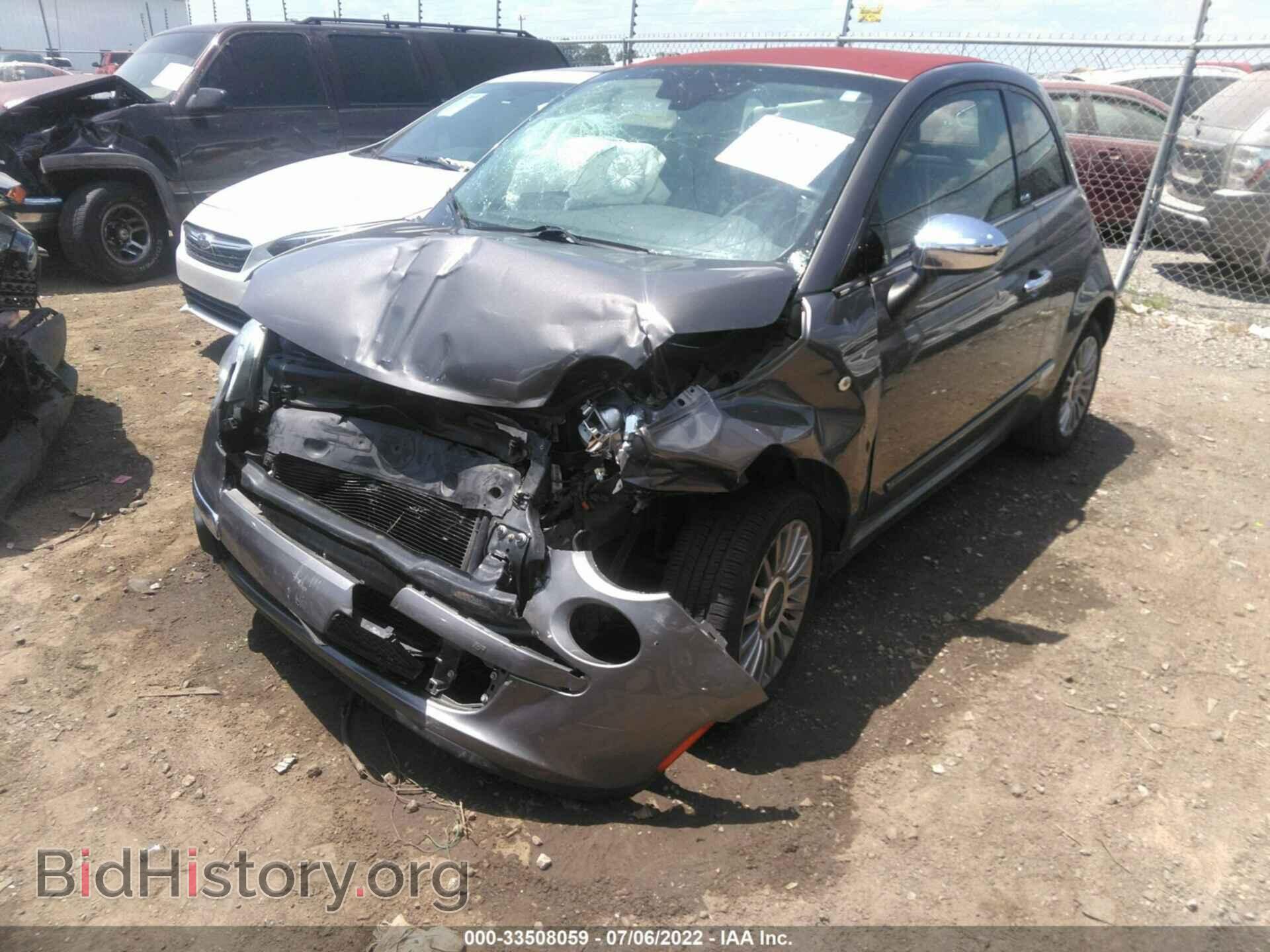 2013 FIAT 500 - VIN: 3C3CFFER8DT593870 - Фото 2