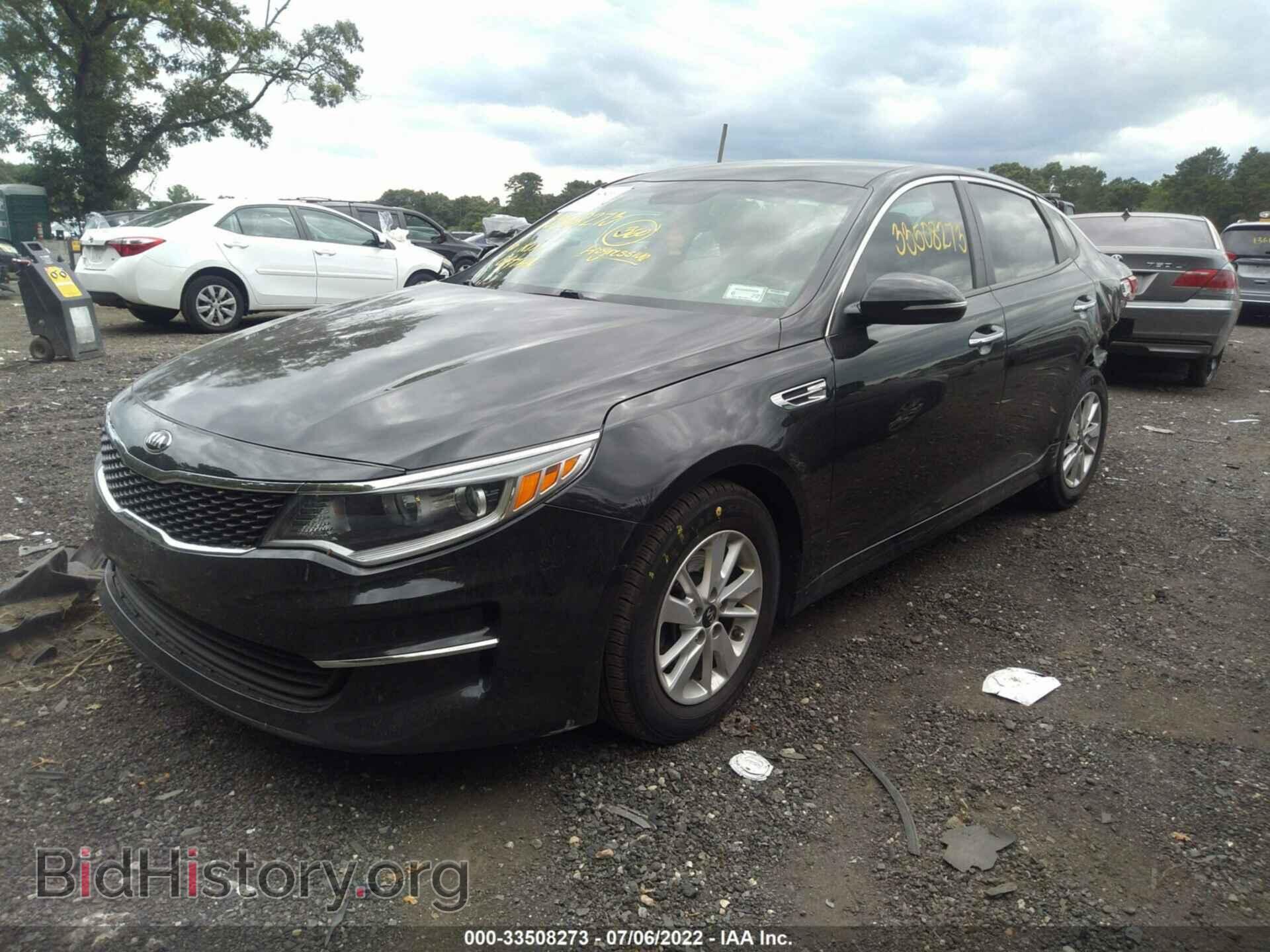 2016 KIA OPTIMA - VIN: 5XXGT4L39GG100450 - Фото 2