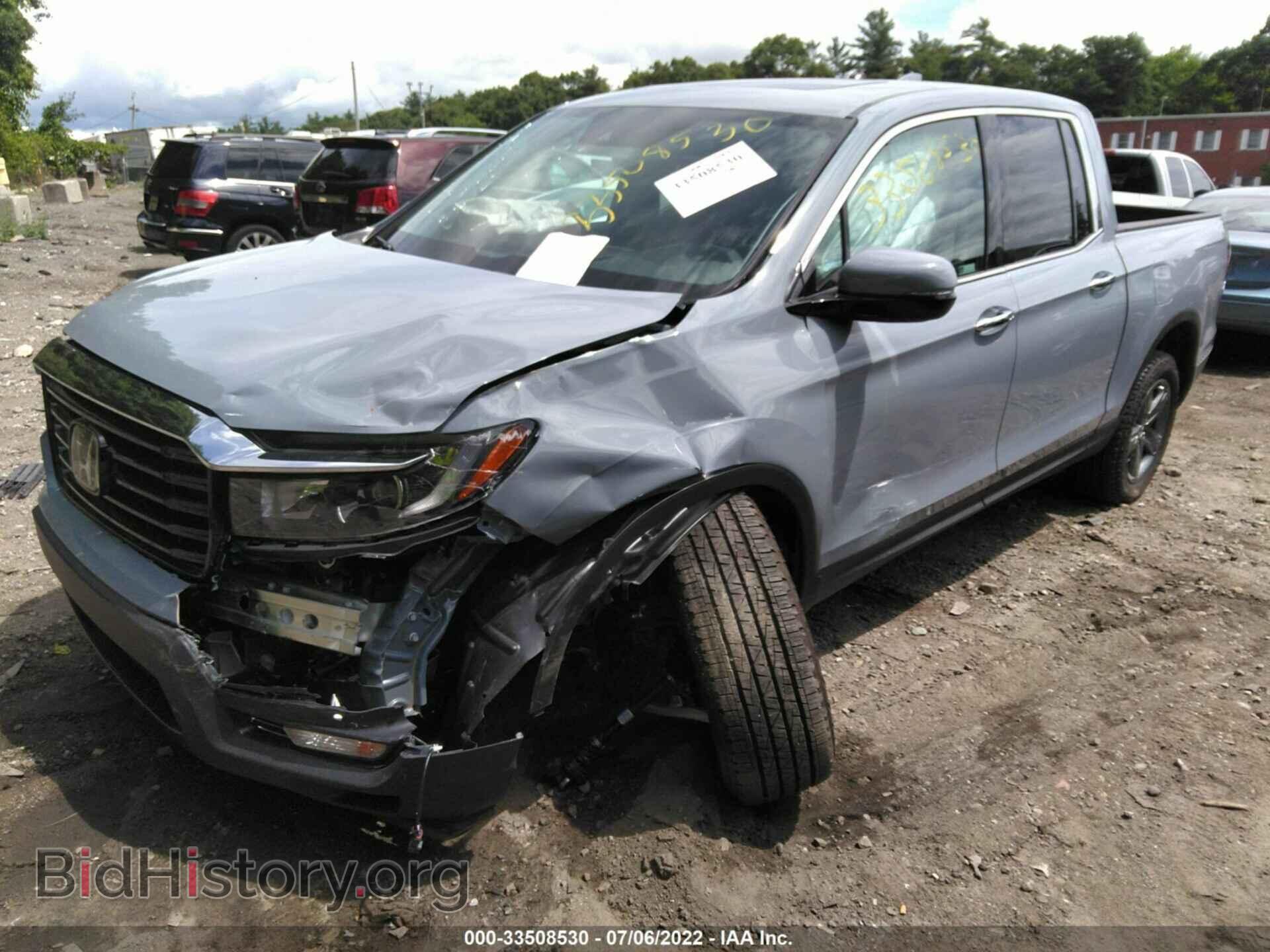 2022 HONDA RIDGELINE - VIN: 5FPYK3F73NB019273 - Фото 2