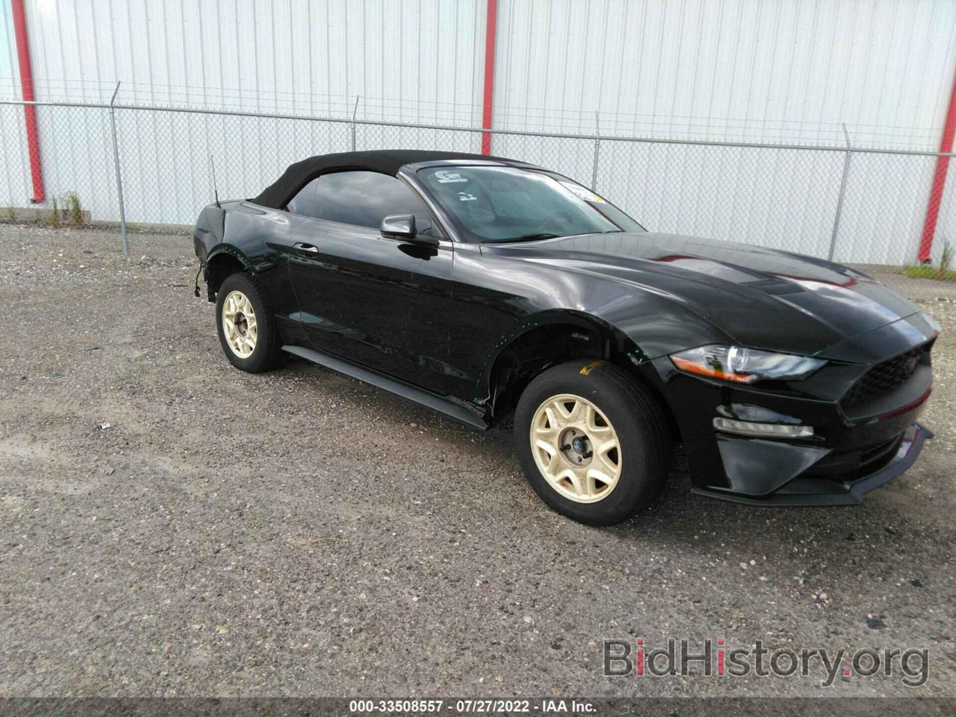 Photo 1FATP8UH1J5109553 - FORD MUSTANG 2018