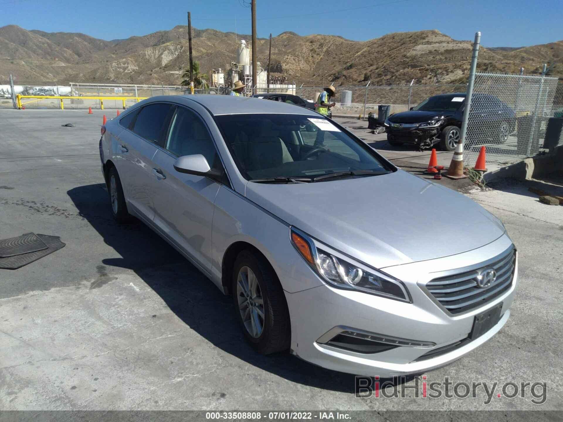 Photo 5NPE24AF3FH039347 - HYUNDAI SONATA 2015