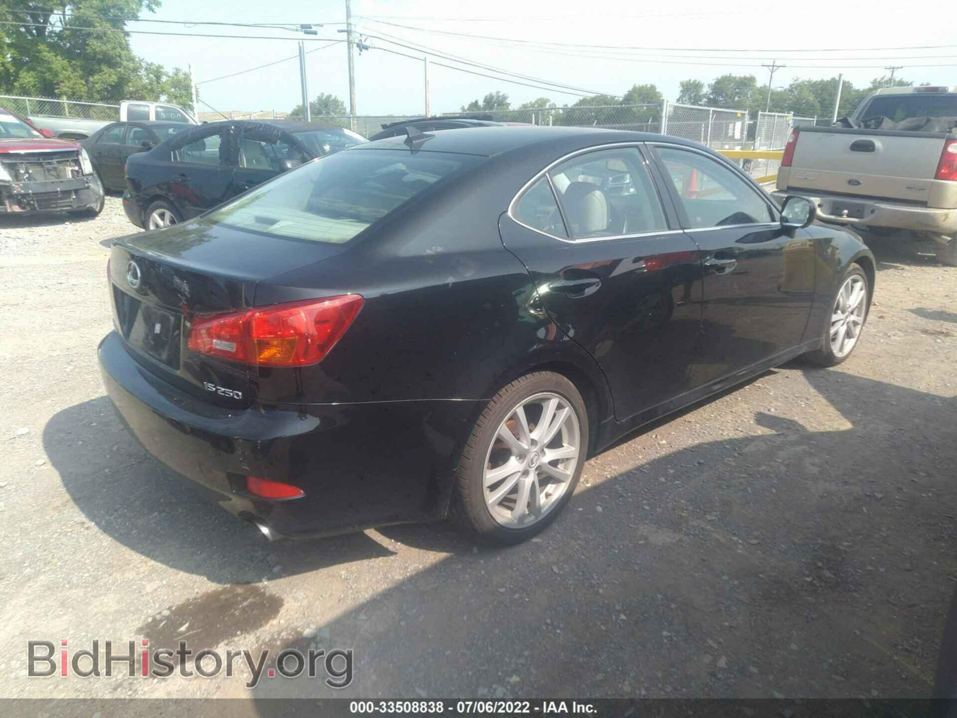 2007 LEXUS IS 250 - VIN: JTHBK262772028043 - Photo 4