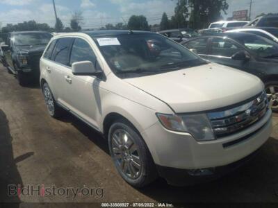 2008 Ford EDGE Limited, белый — VIN 2FMDK49C98BB49738, IAAI