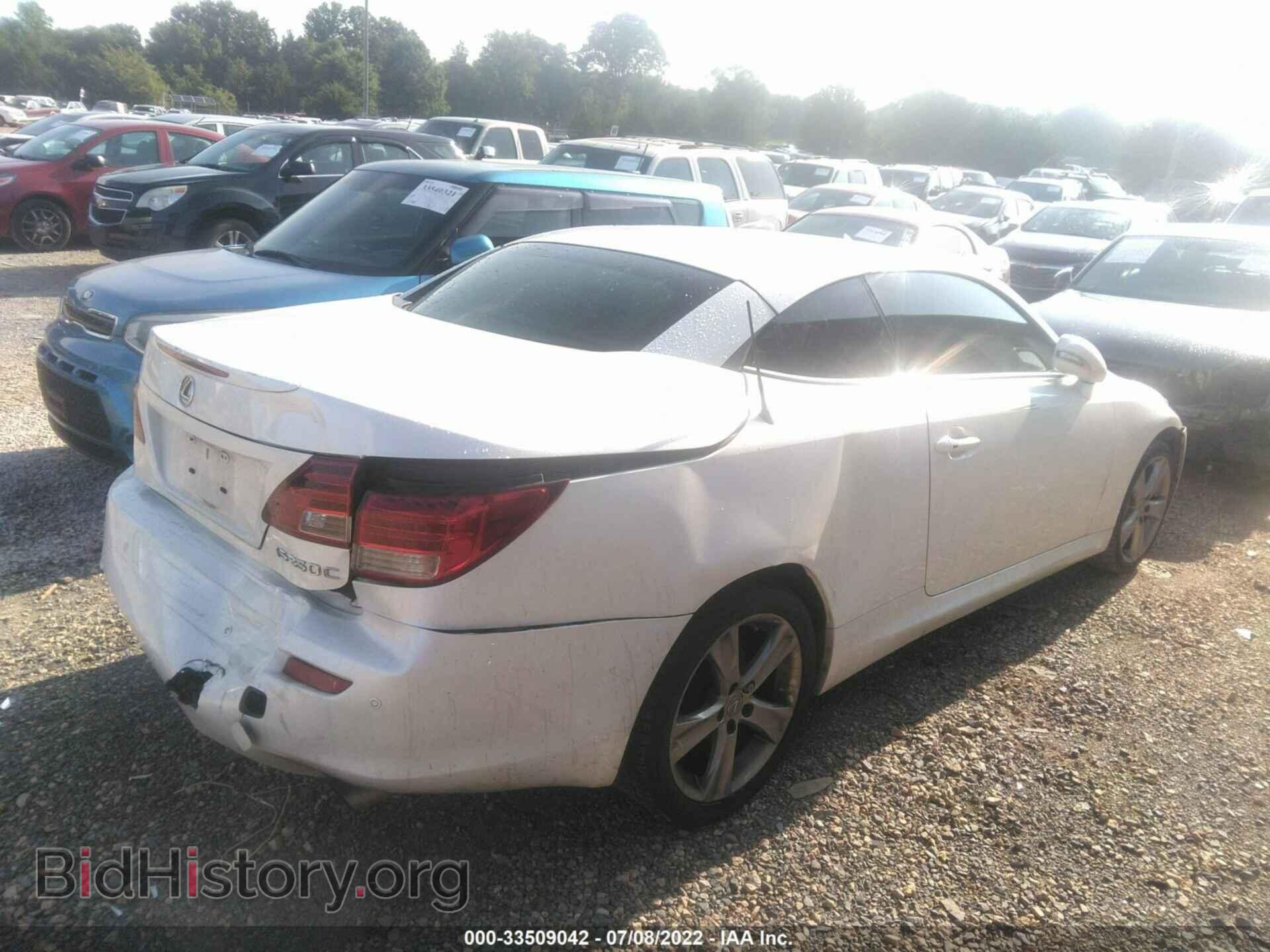 2013 LEXUS IS 350C - VIN: JTHFE2C2XD2509090 - Фото 4