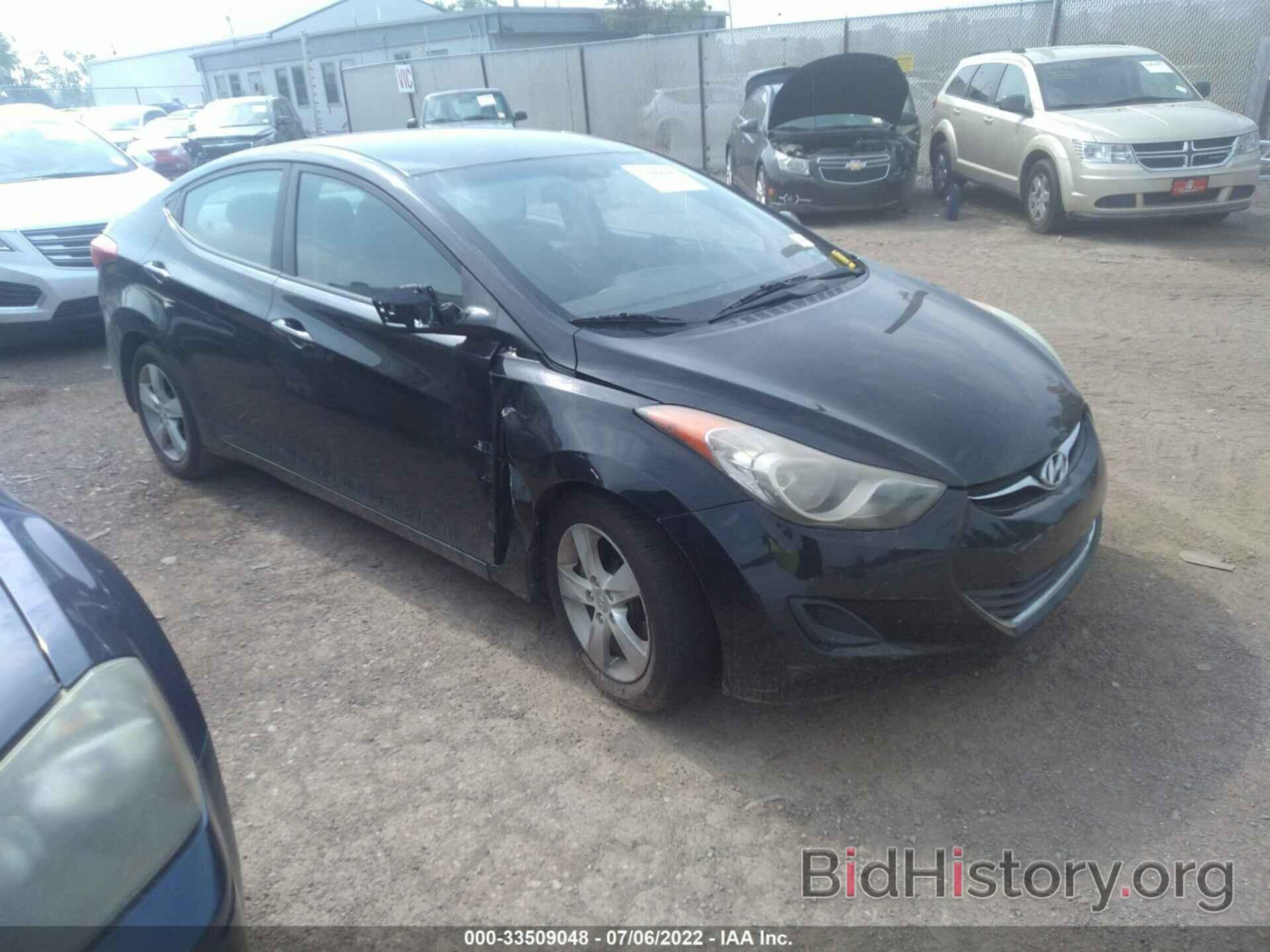 Photo 5NPDH4AE5BH007480 - HYUNDAI ELANTRA 2011