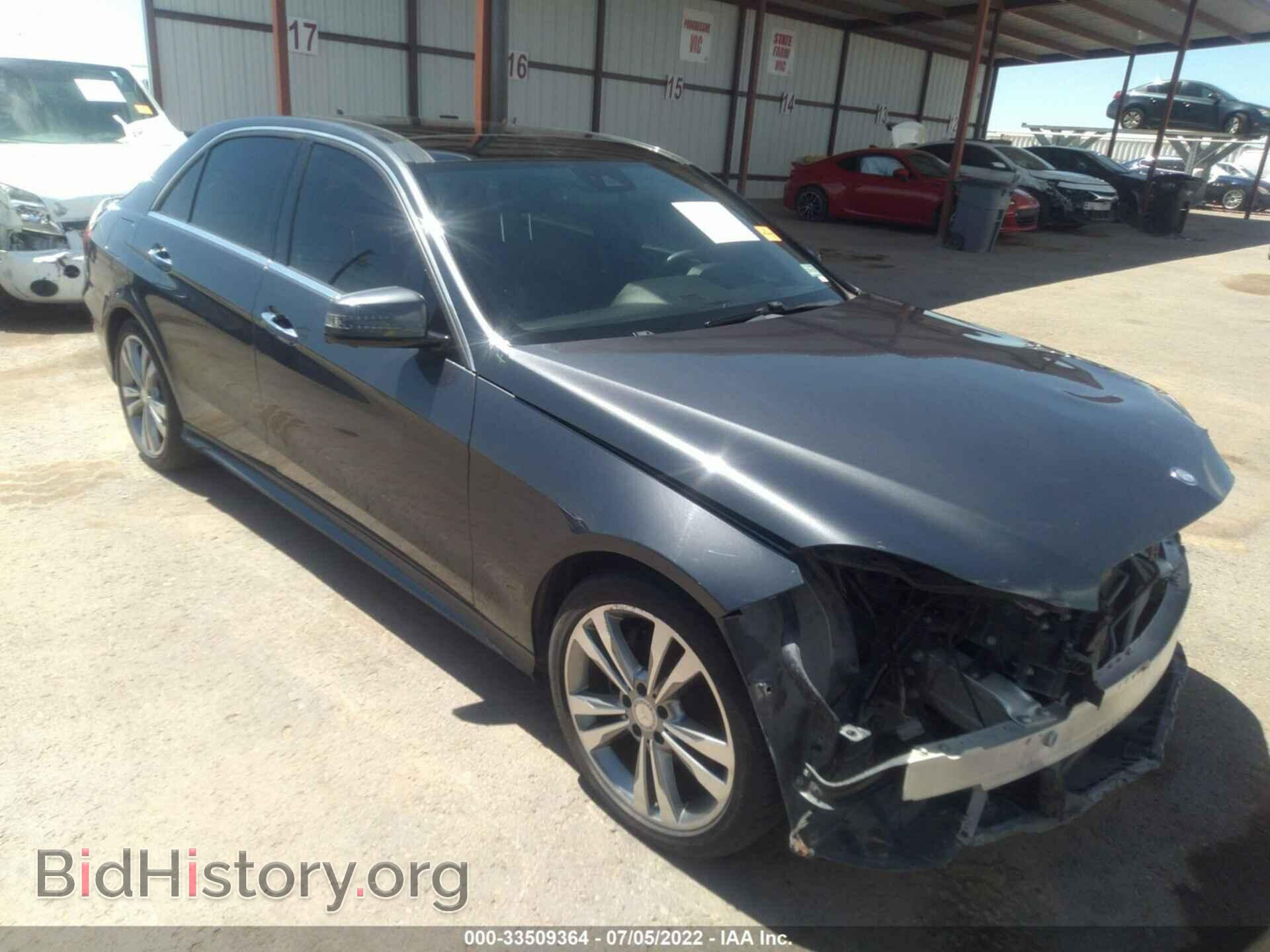 Photo WDDHF5KB2FB124030 - MERCEDES-BENZ E-CLASS 2015