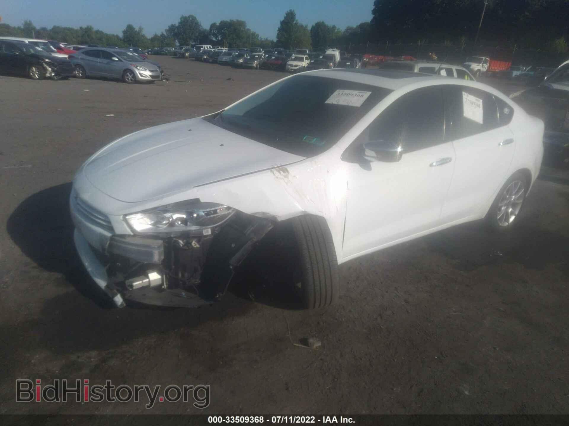 2013 DODGE DART - VIN: 1C3CDFBA8DD268310 - Фото 2