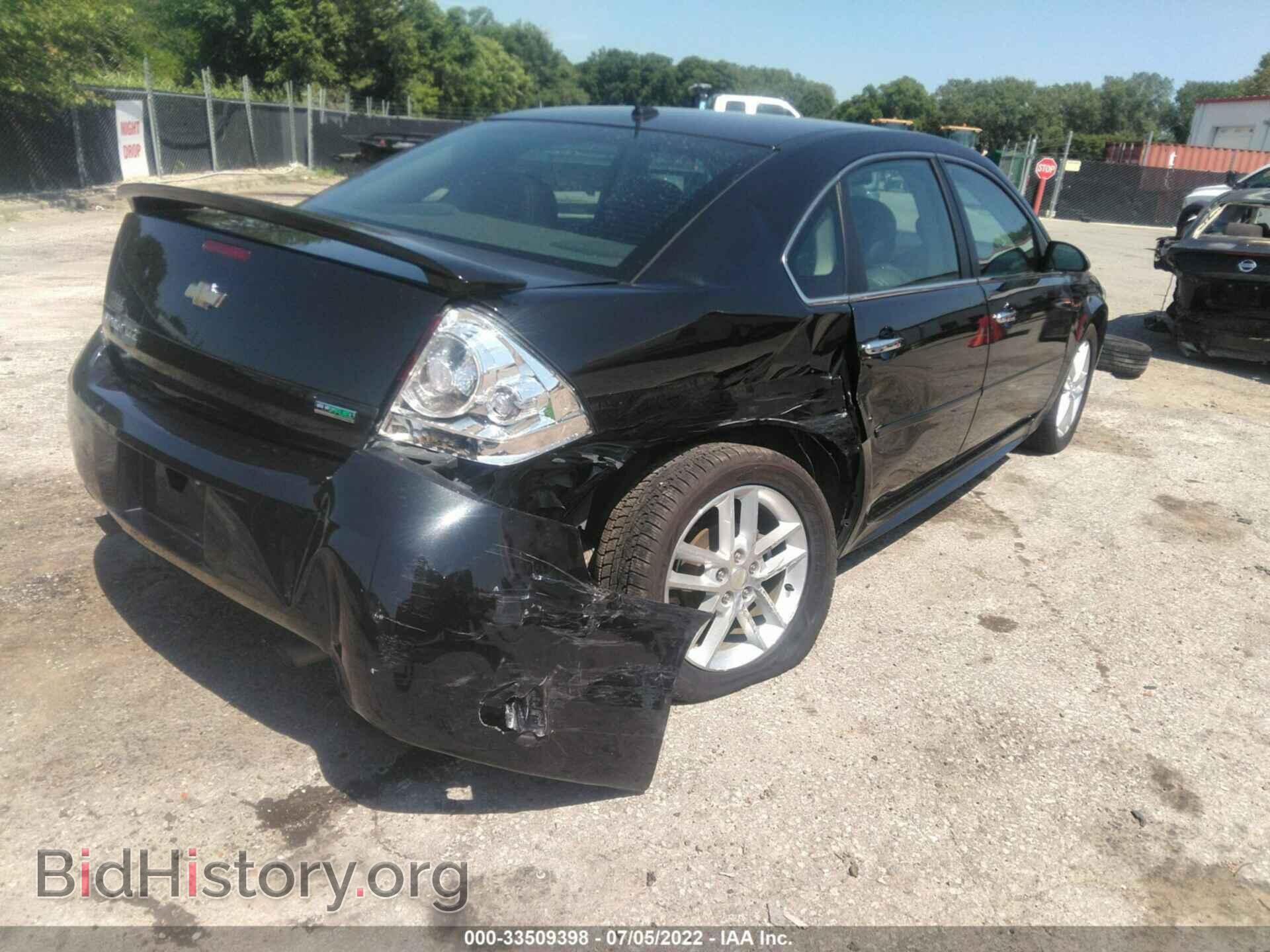 2012 CHEVROLET IMPALA - VIN: 2G1WC5E37C1200456 - Фото 4
