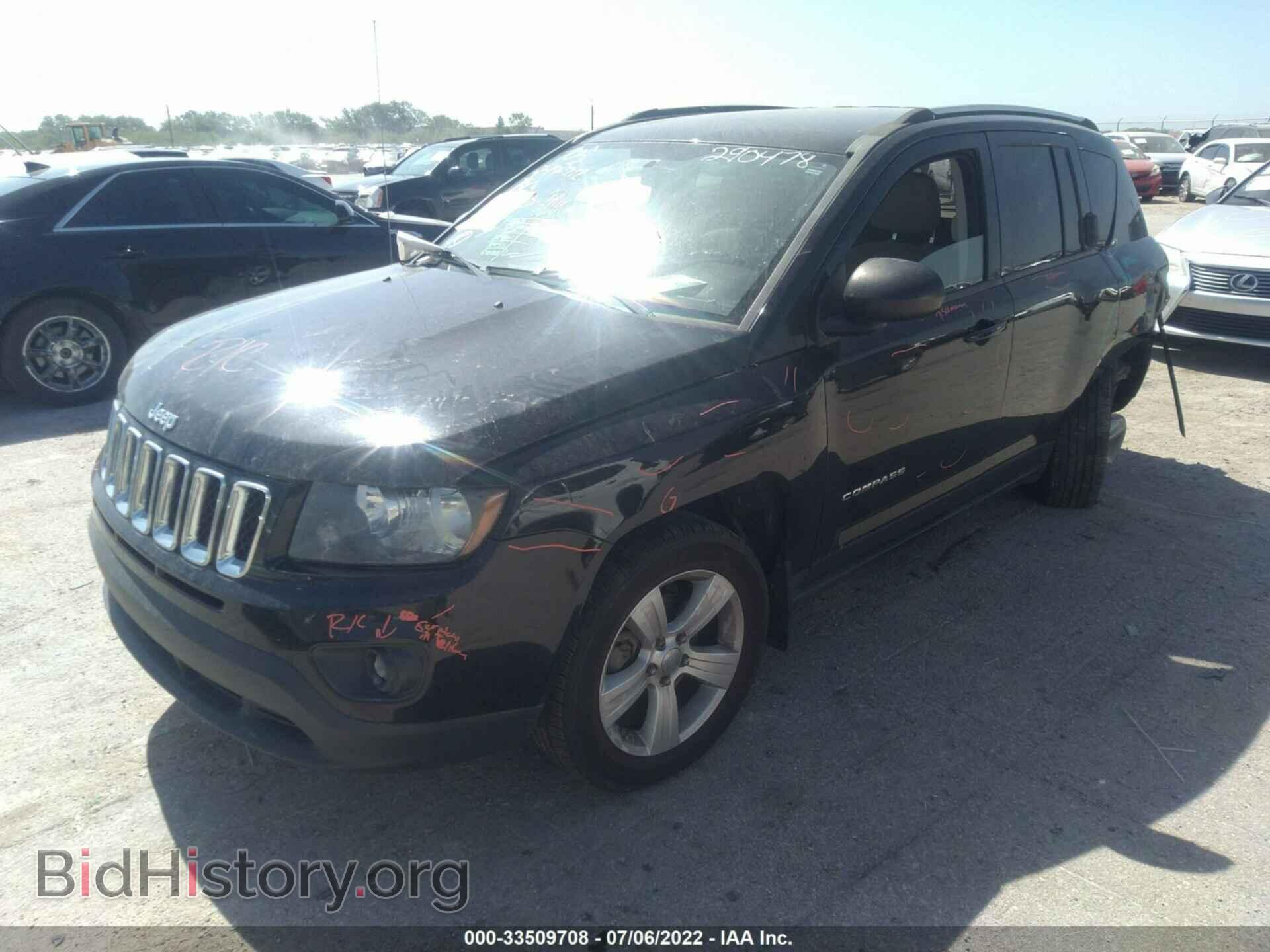 2014 JEEP COMPASS - VIN: 1C4NJCBB8ED587972 - Фото 2