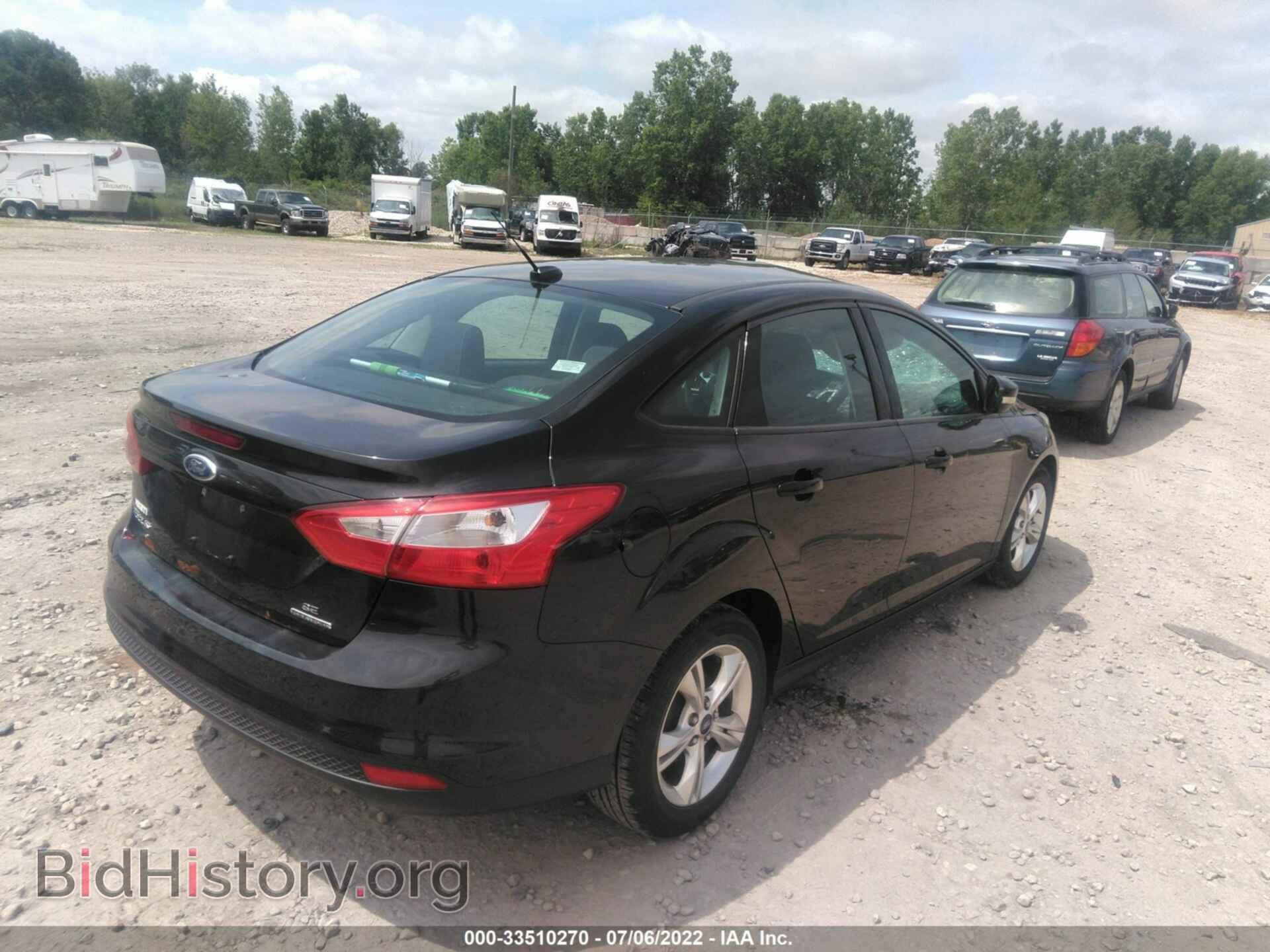 2013 FORD FOCUS - VIN: 1FADP3F22DL279467 - Фото 4