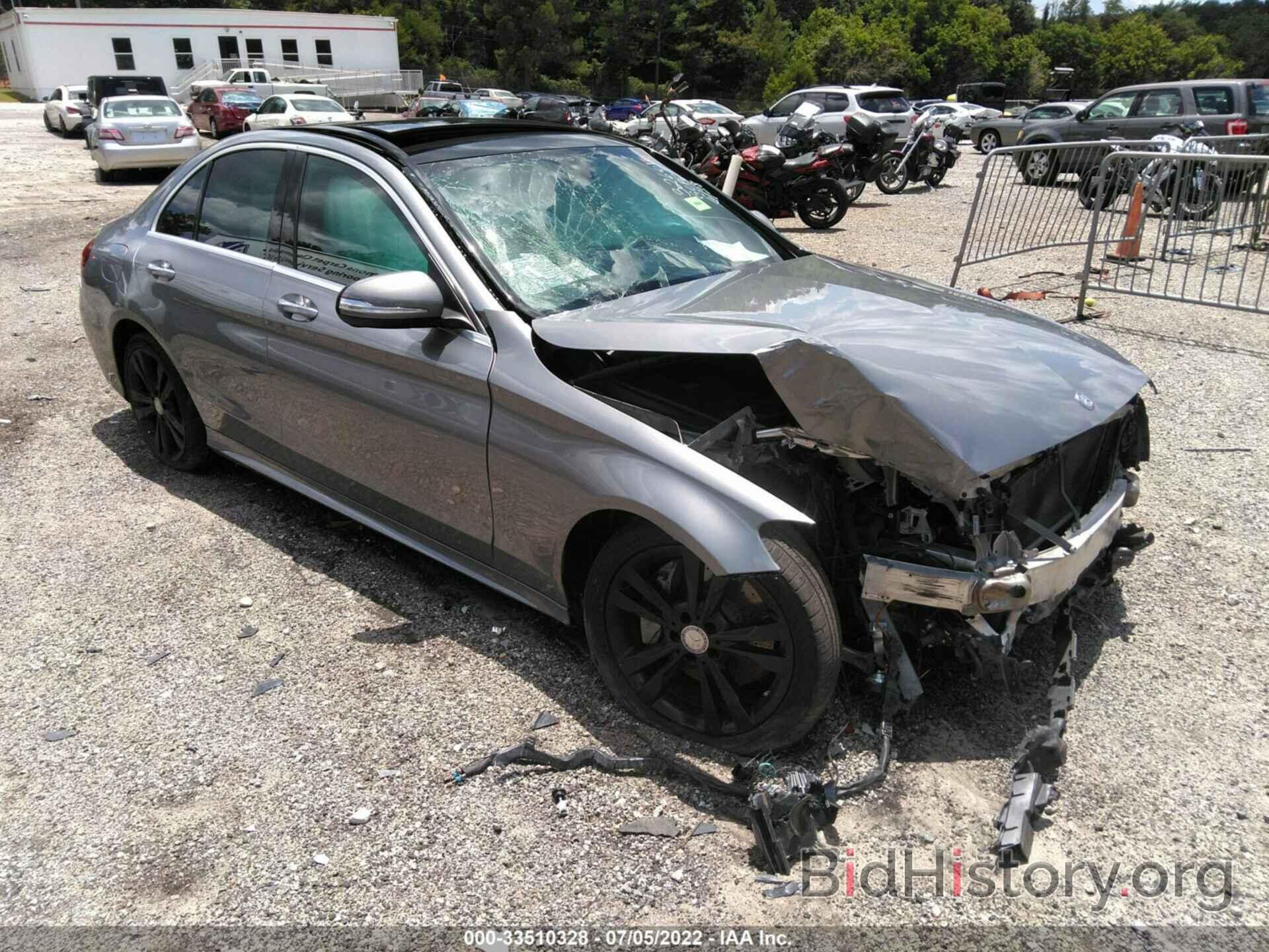 Photo 55SWF4JB4FU043264 - MERCEDES-BENZ C-CLASS 2015