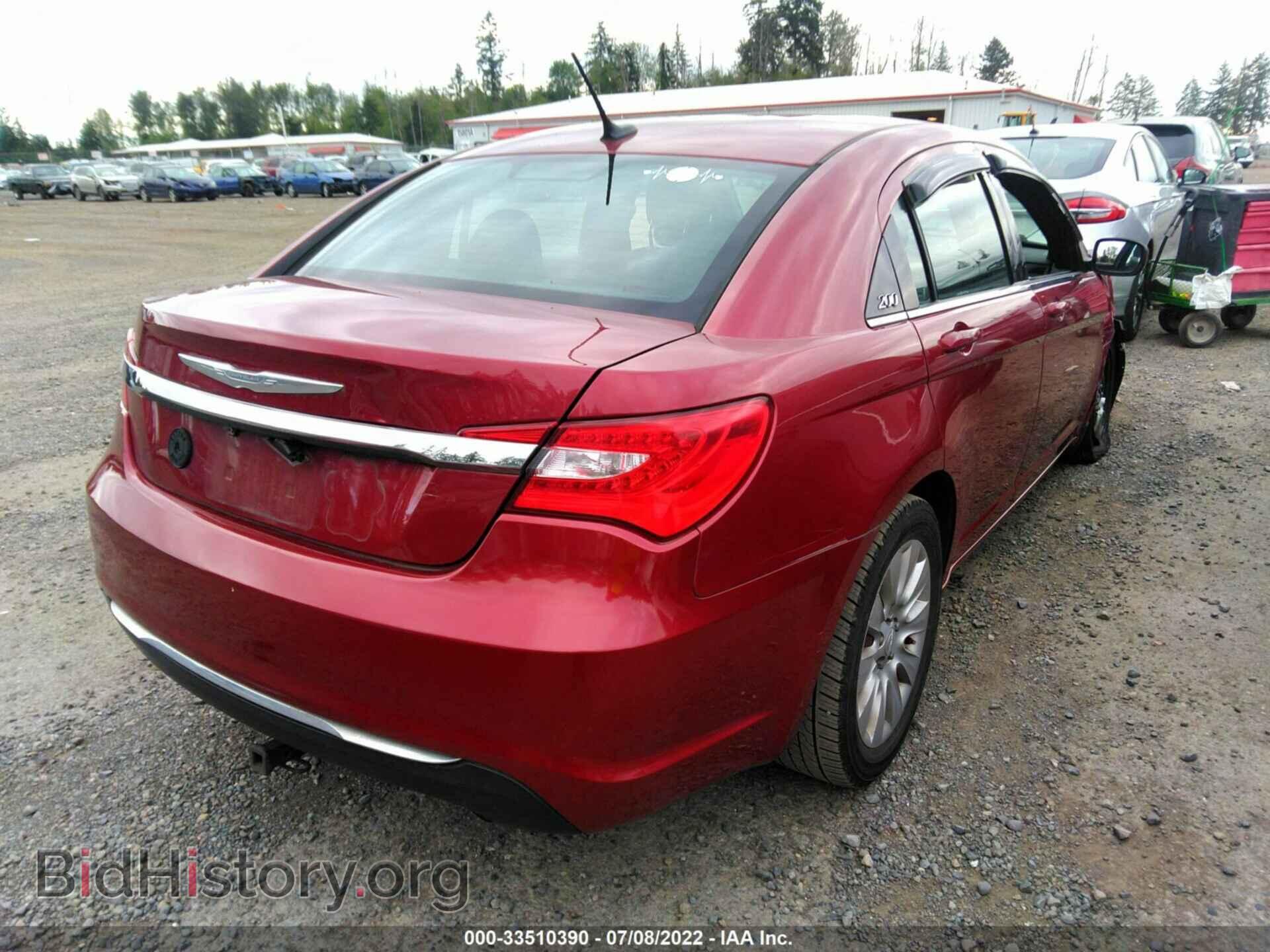 2012 CHRYSLER 200 - VIN: 1C3CCBAB2CN180514 - Фото 4