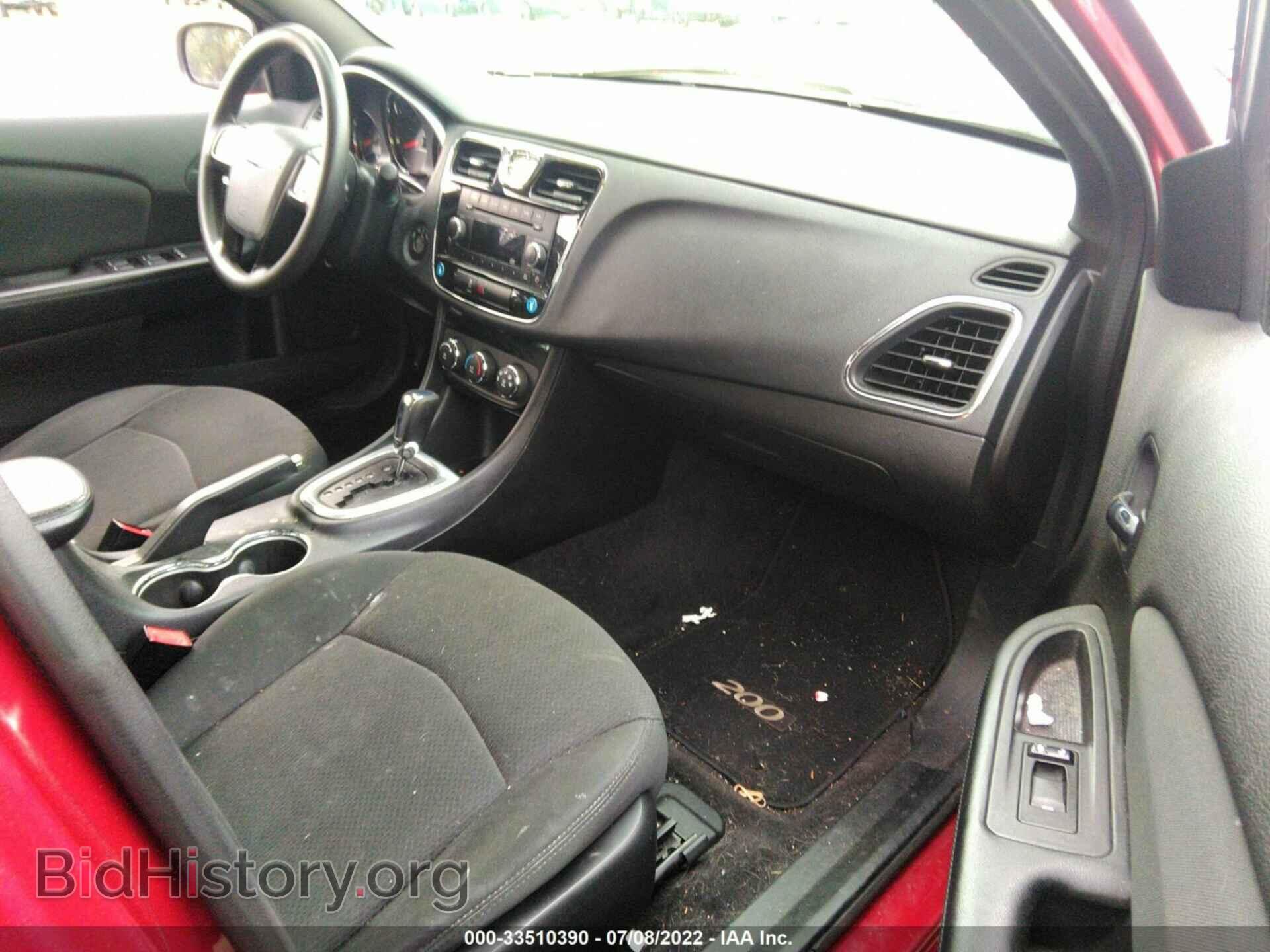 2012 CHRYSLER 200 - VIN: 1C3CCBAB2CN180514 - Фото 5