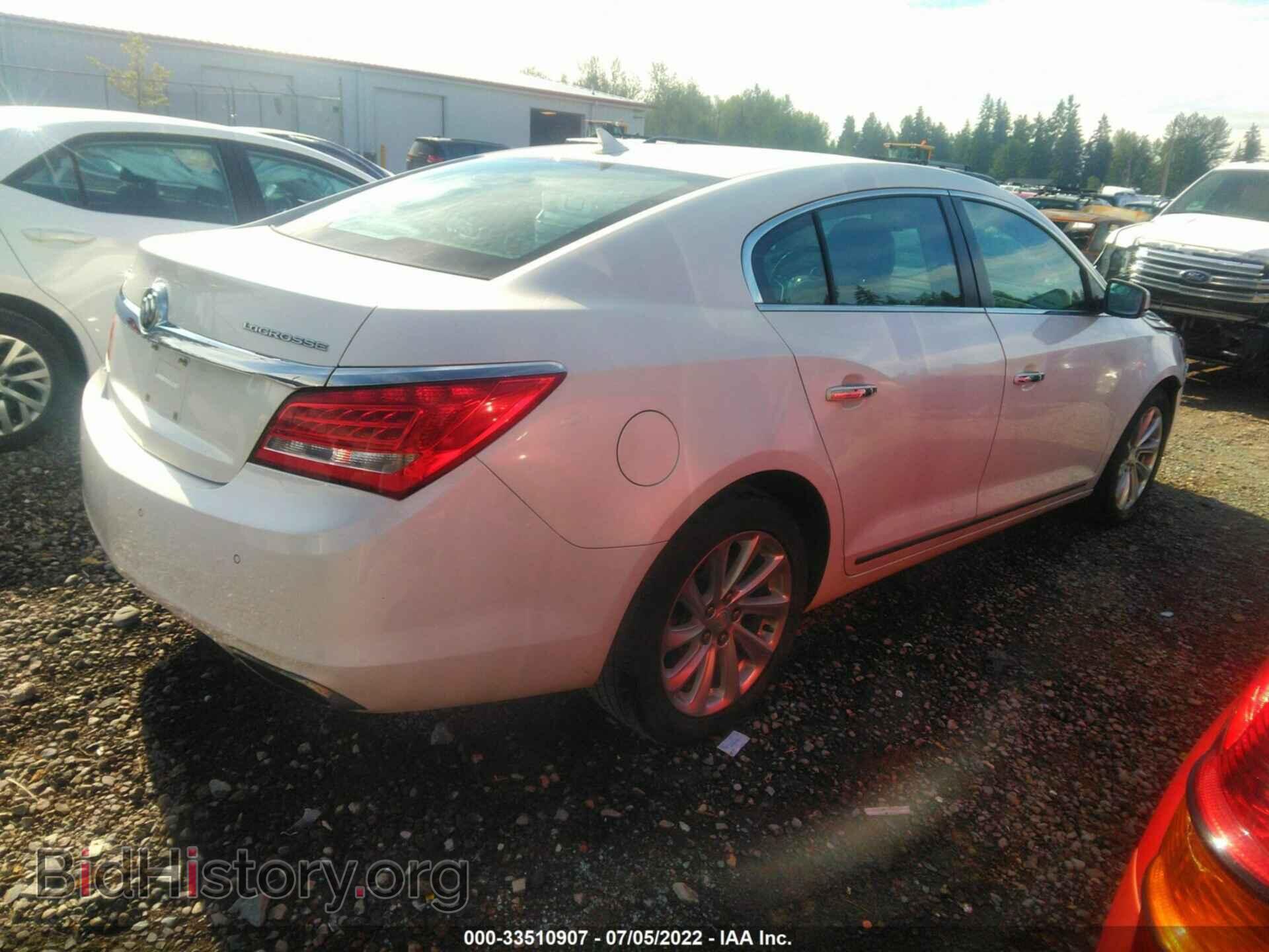 2014 BUICK LACROSSE - VIN: 1G4GB5G32EF286326 - Фото 4