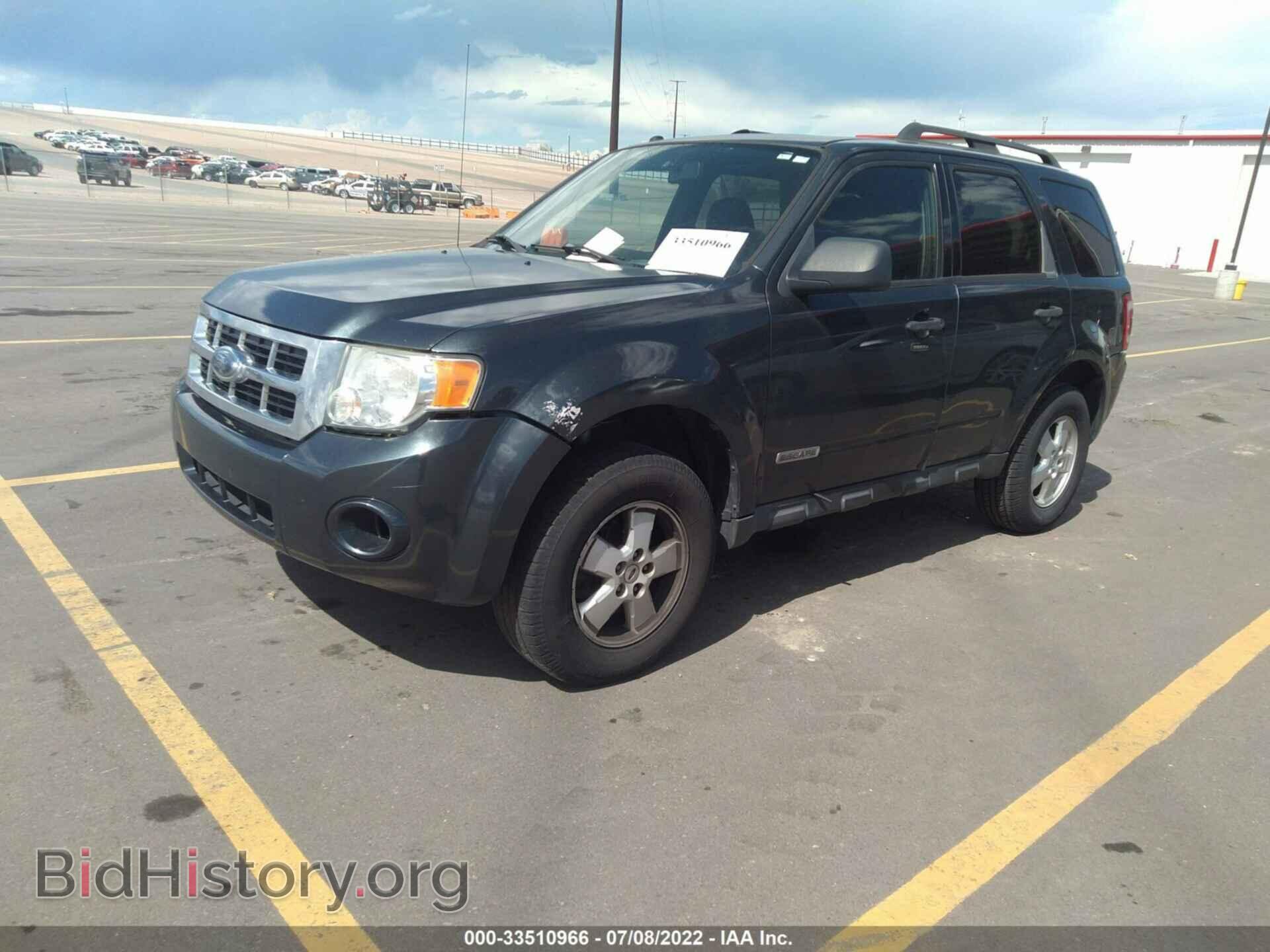 2008 FORD ESCAPE - VIN: 1FMCU03Z68KE00930 - Фото 2