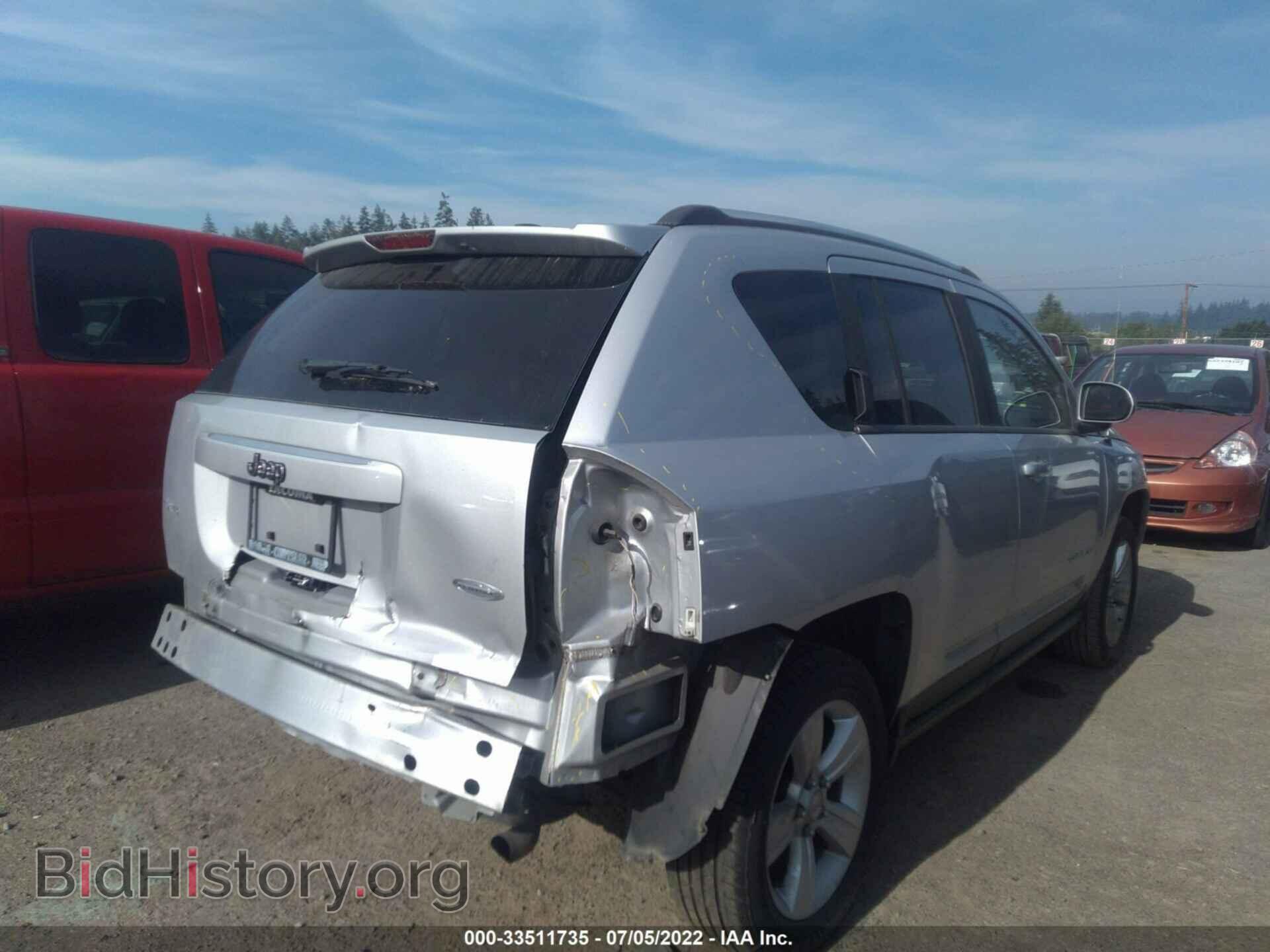2014 JEEP COMPASS - VIN: 1C4NJDEB2ED623821 - Фото 4