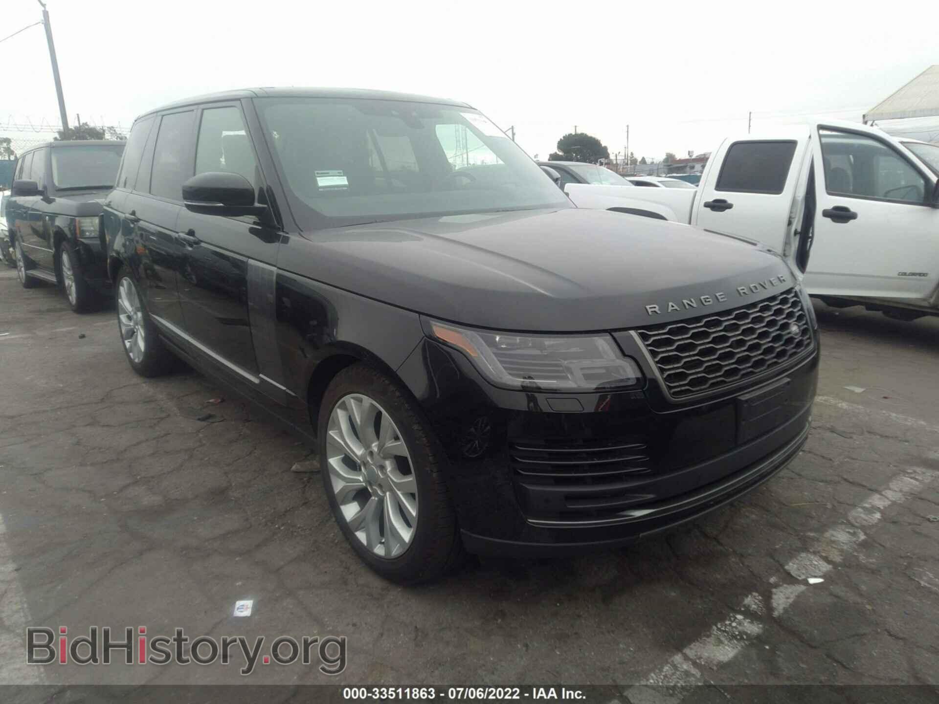Фотография SALGS2RU2MA446735 - LAND ROVER RANGE ROVER 2021
